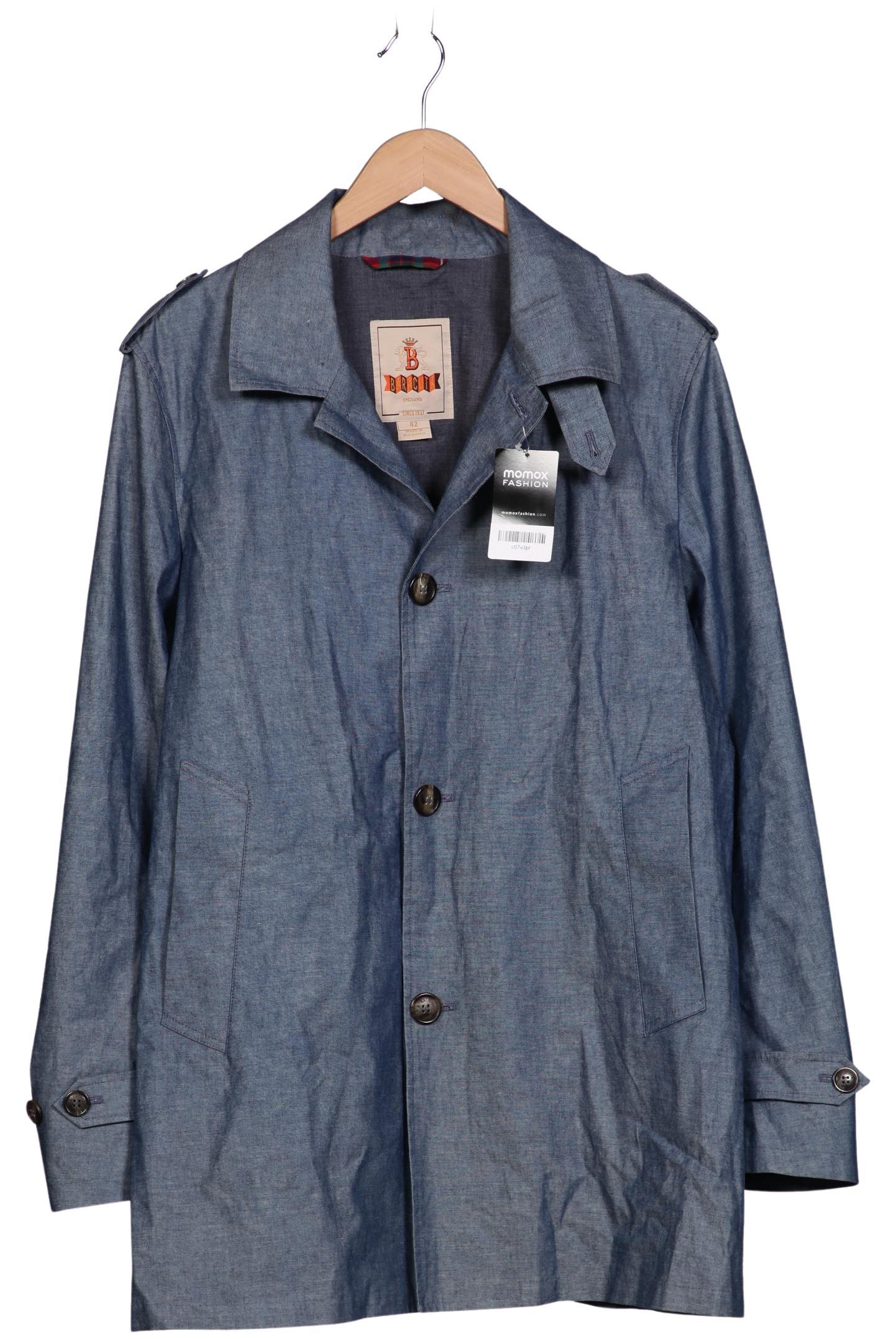 Thumbnail - baracuta Herren Mantel, blau, Gr. 42