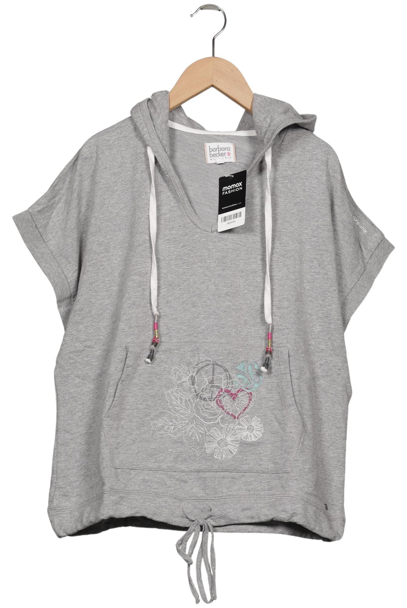 

Barbara Becker Damen Kapuzenpullover, grau, Gr. 40