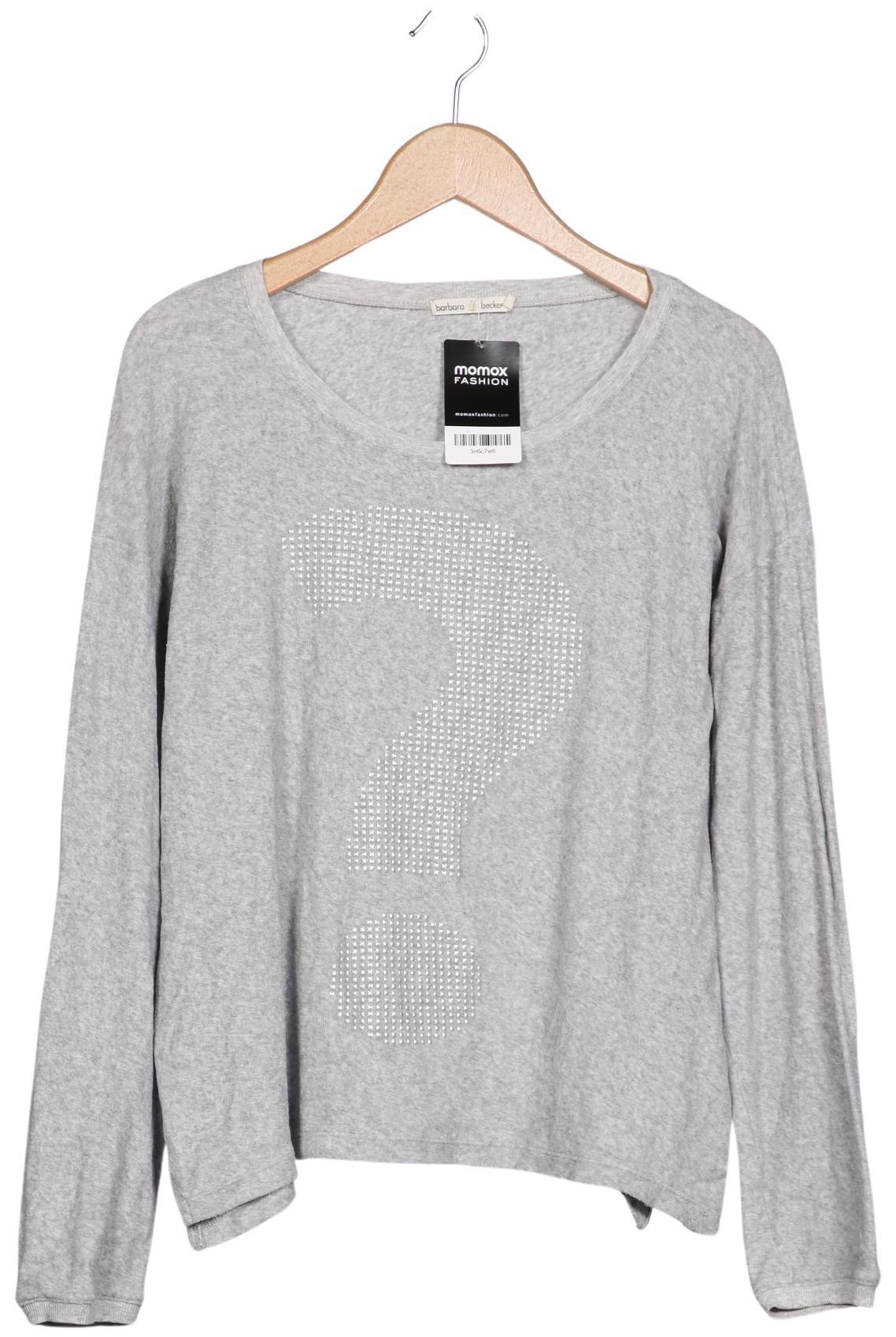

Barbara Becker Damen Pullover, grau, Gr. 34