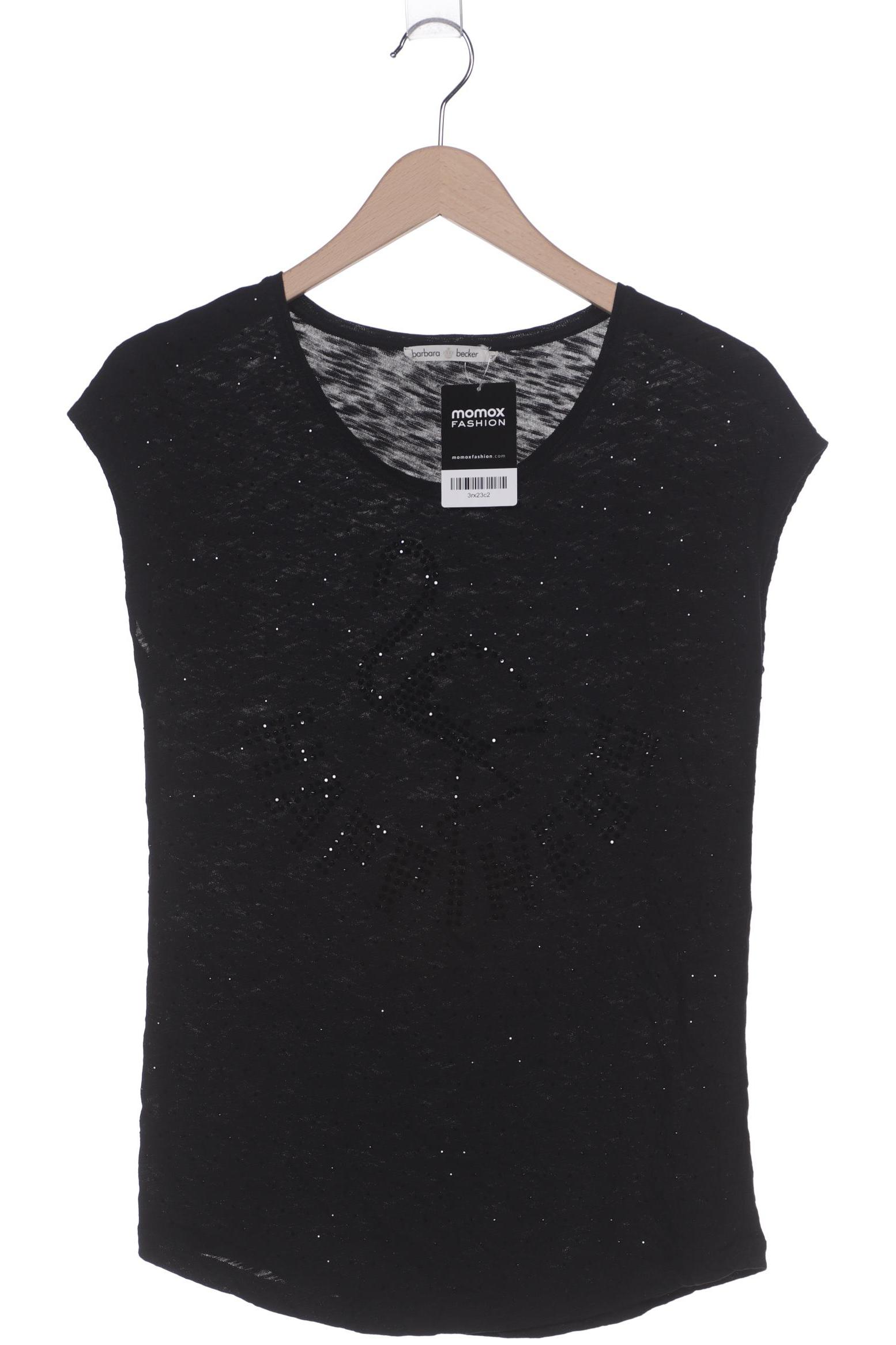 

Barbara Becker Damen T-Shirt, schwarz, Gr. 38