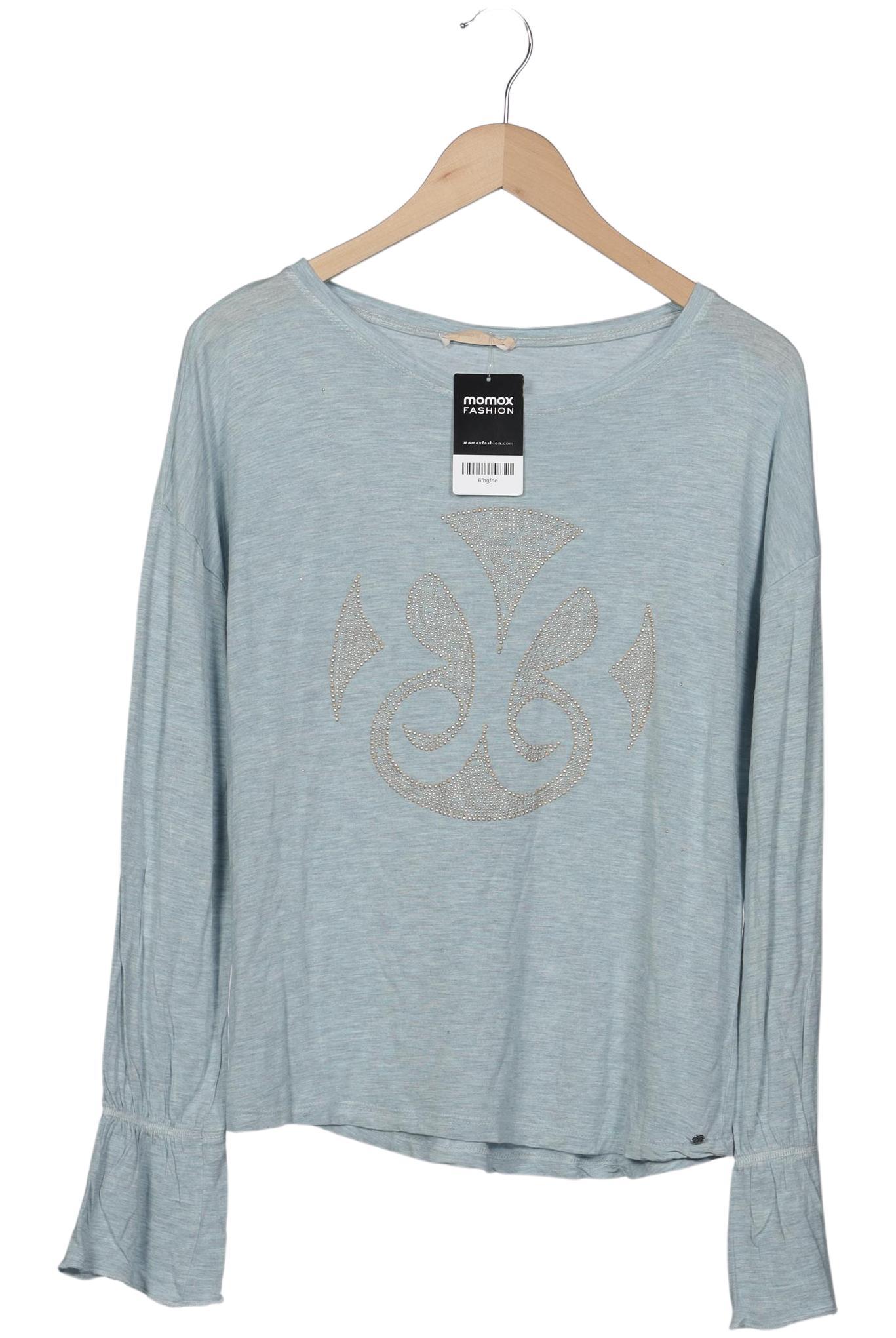 

Barbara Becker Damen Langarmshirt, hellblau, Gr. 40