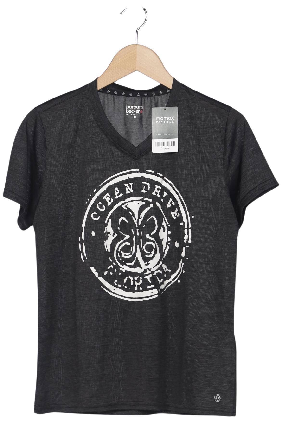 

Barbara Becker Damen T-Shirt, grau, Gr. 40