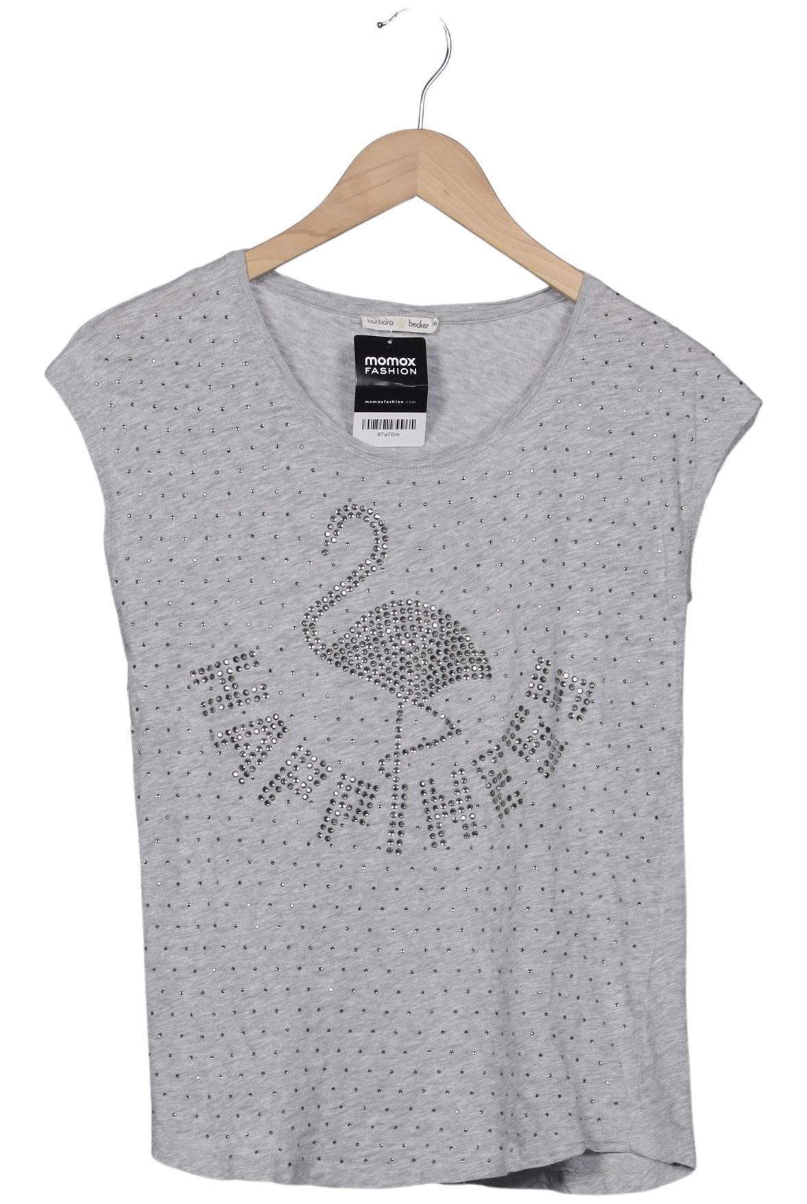

Barbara Becker Damen T-Shirt, grau, Gr. 36