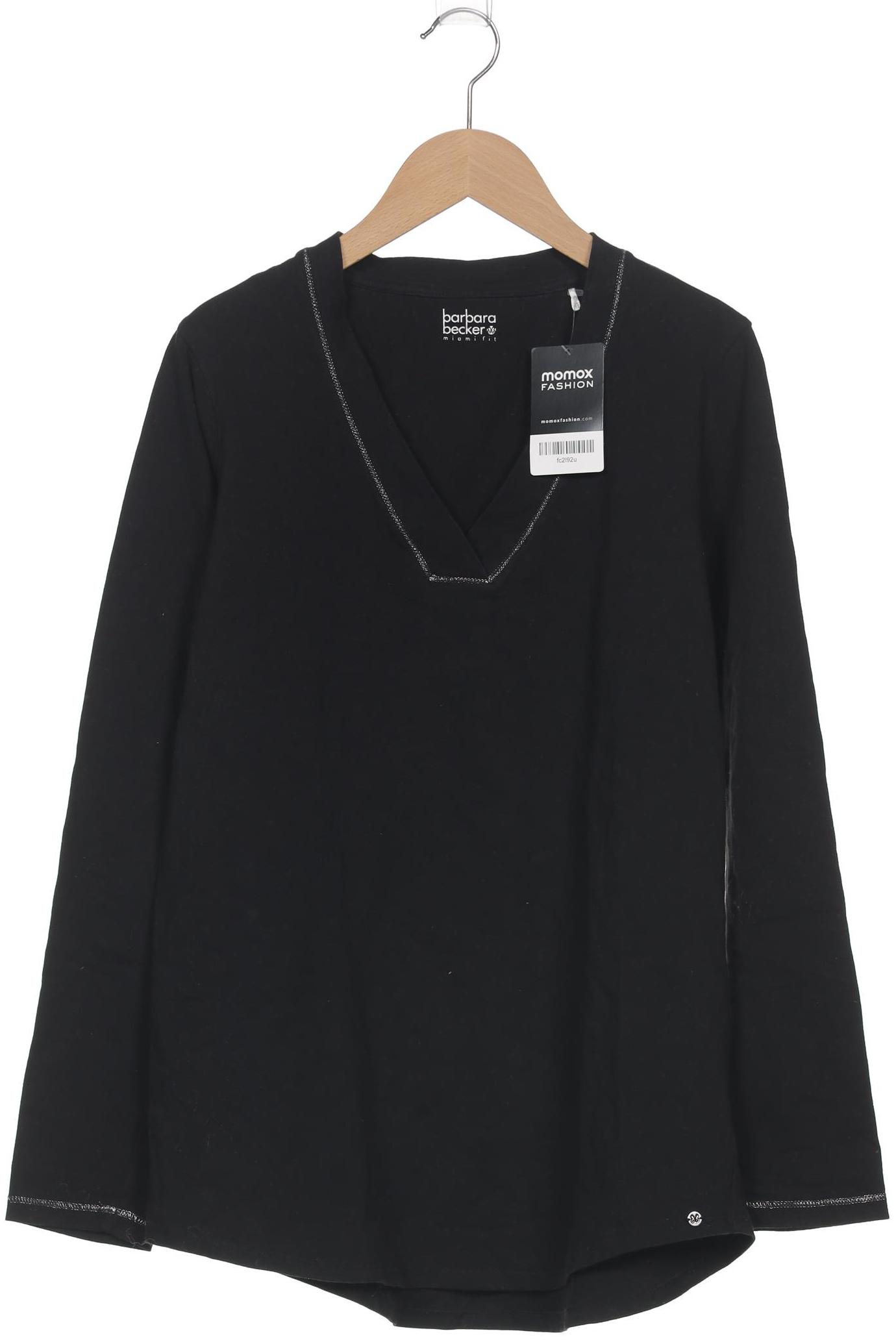 

Barbara Becker Damen Langarmshirt, schwarz, Gr. 36