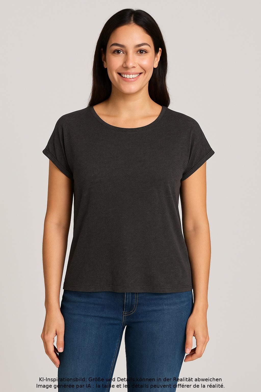 

Barbara Becker Damen T-Shirt, grau, Gr. 36