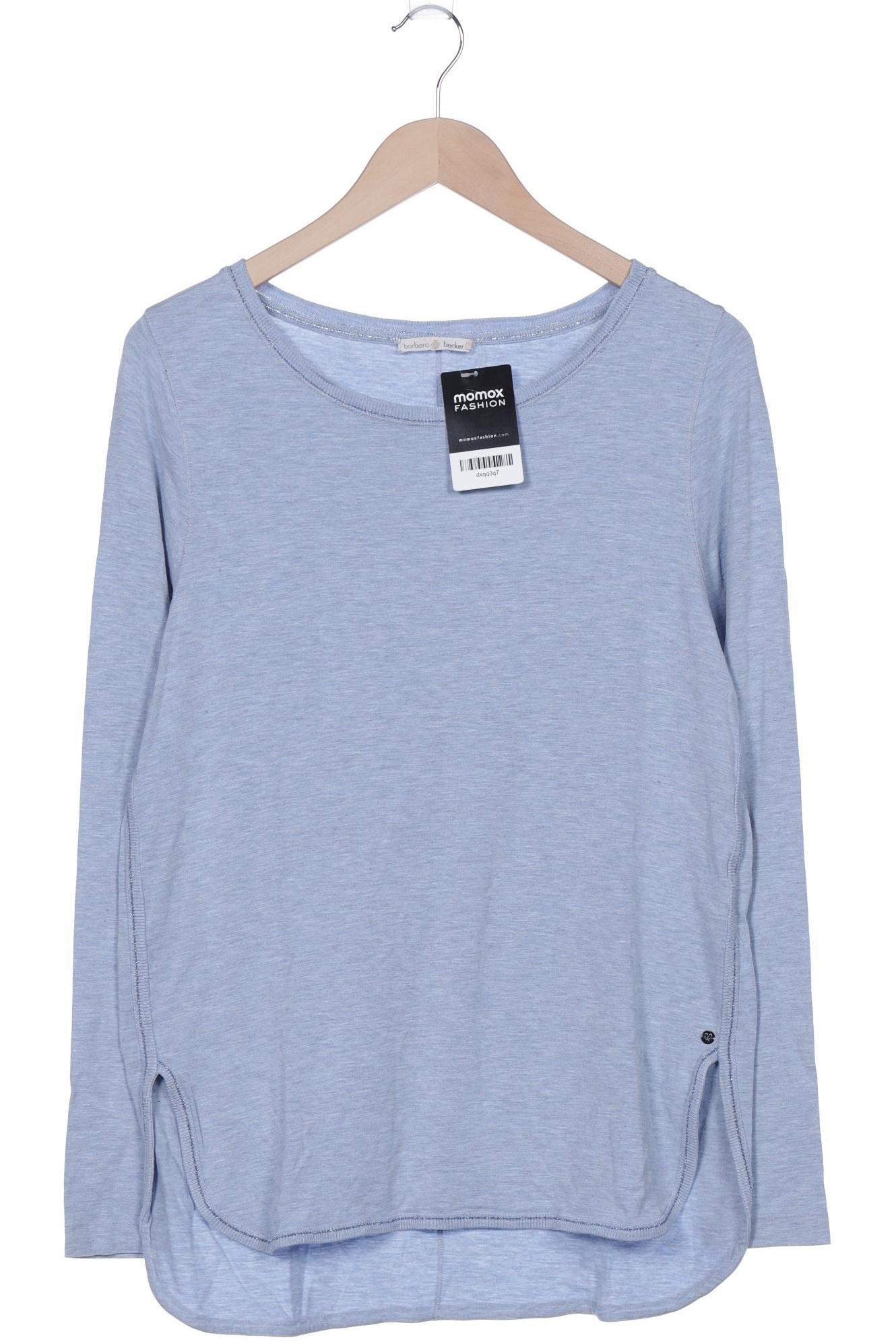 

Barbara Becker Damen Langarmshirt, hellblau, Gr. 38