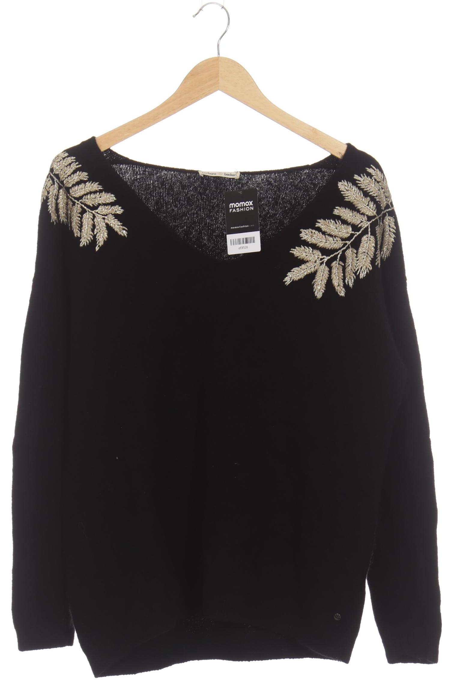 

Barbara Becker Damen Pullover, schwarz, Gr. 42