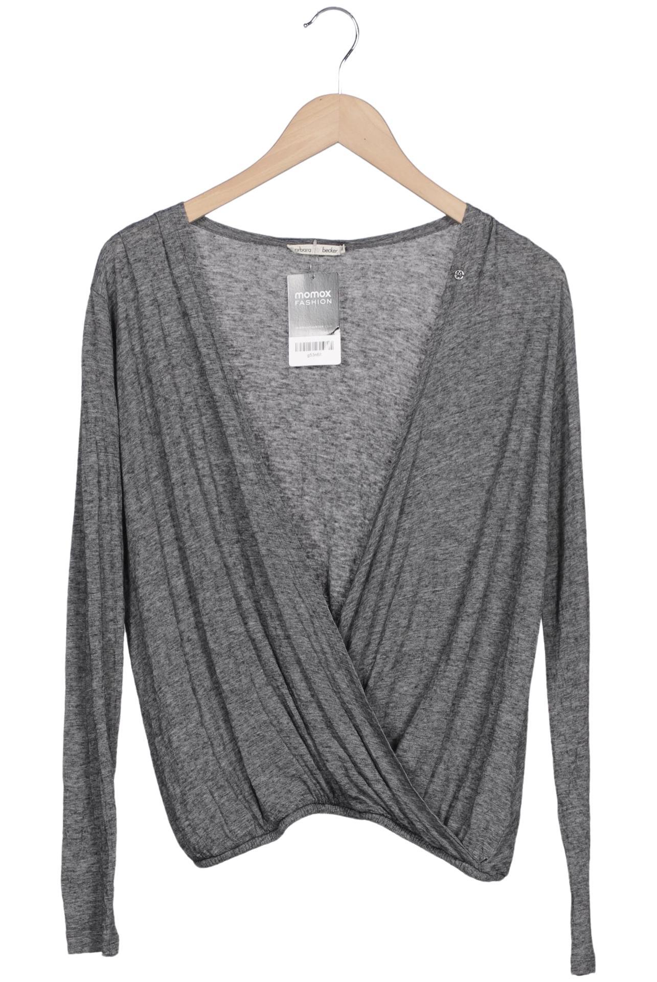 

Barbara Becker Damen Langarmshirt, grau, Gr. 38