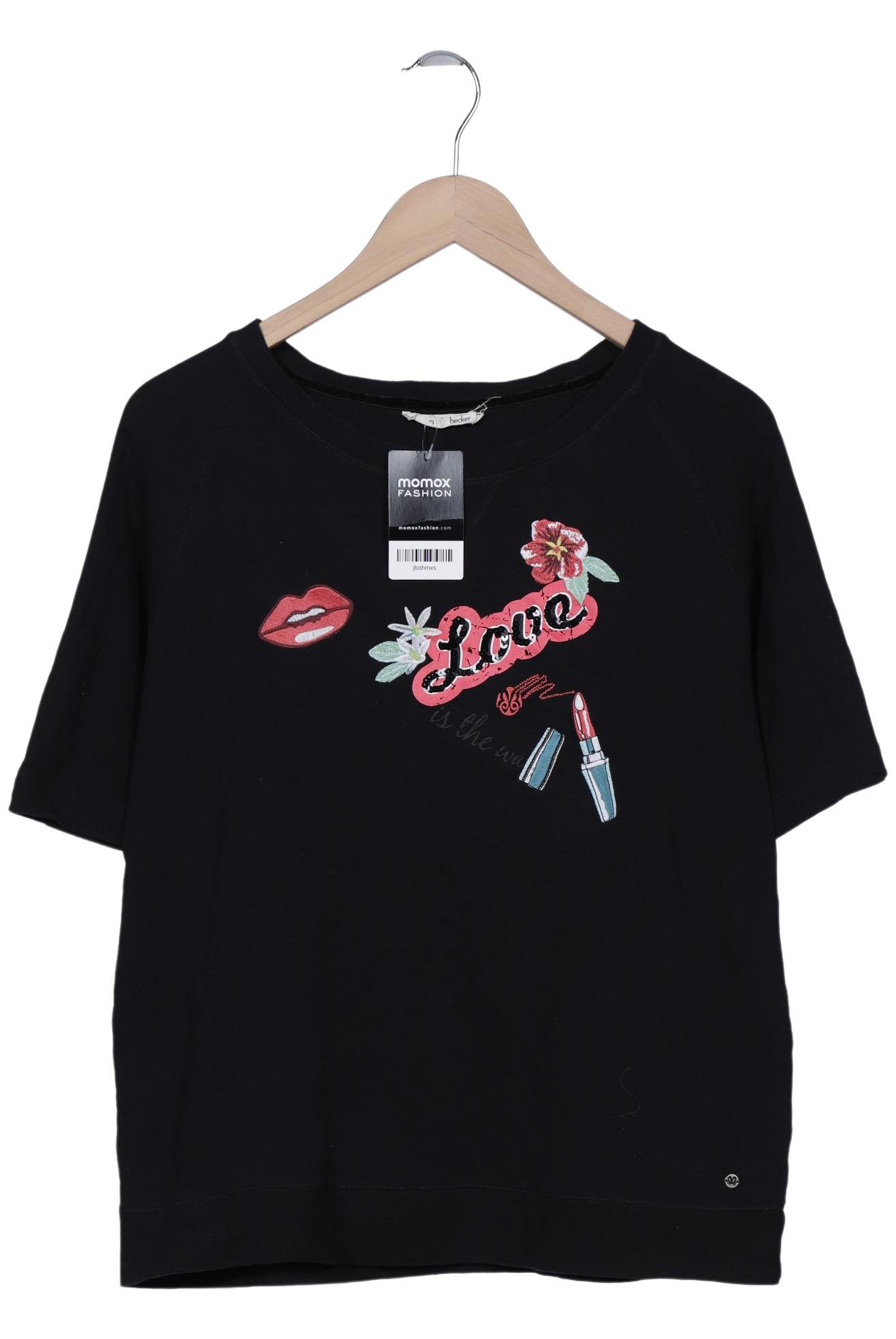 

Barbara Becker Damen T-Shirt, schwarz, Gr. 42