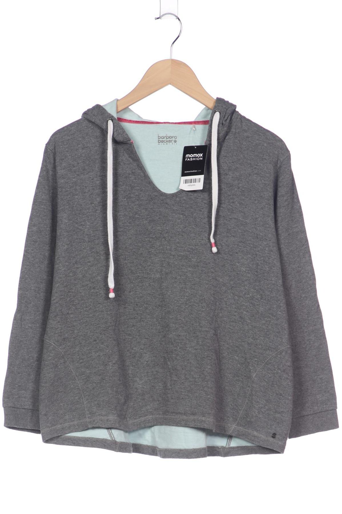 

Barbara Becker Damen Kapuzenpullover, grau, Gr. 42