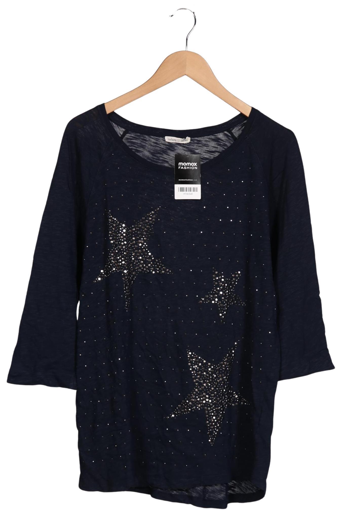 

Barbara Becker Damen Langarmshirt, marineblau, Gr. 46
