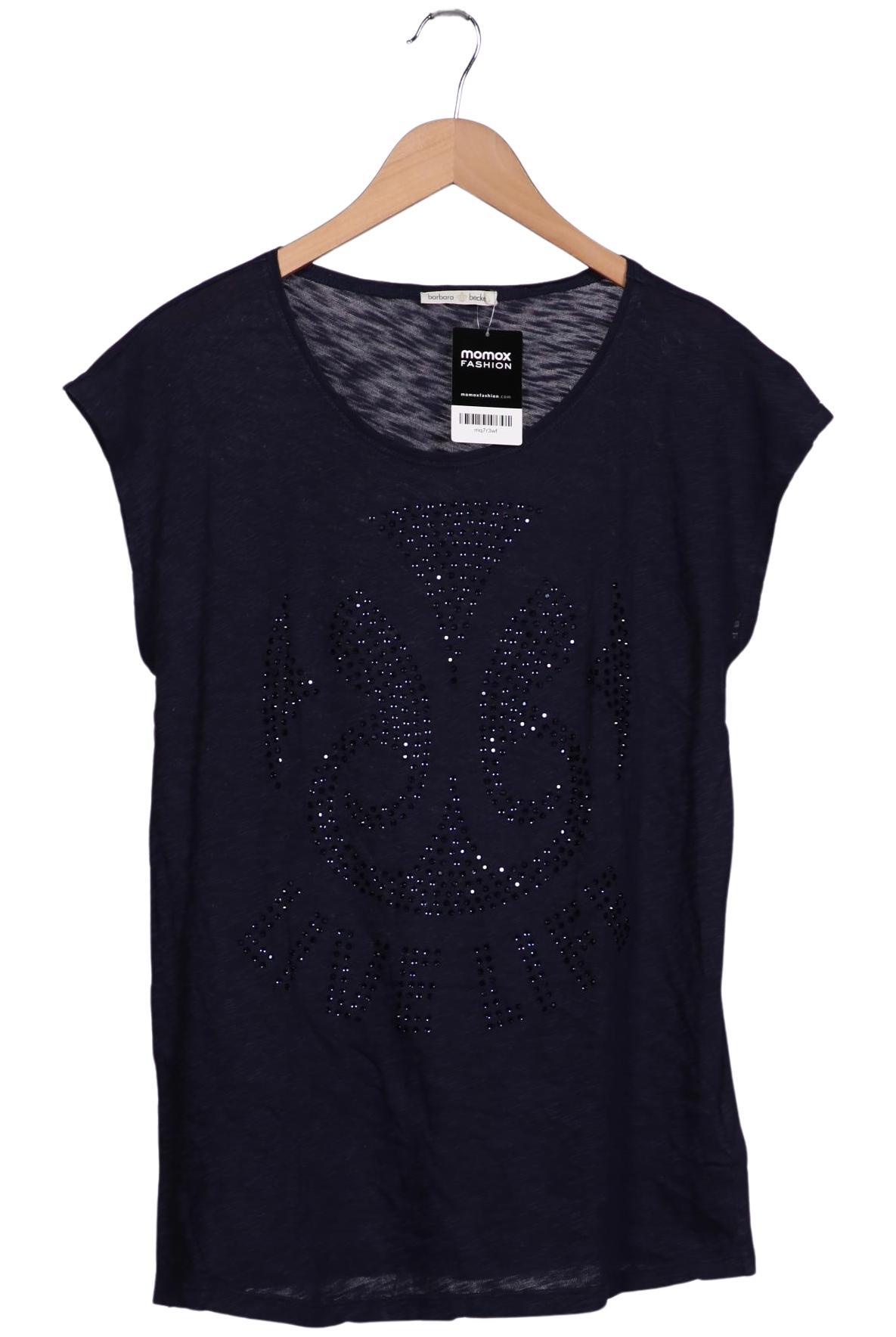 

Barbara Becker Damen T-Shirt, marineblau, Gr. 44