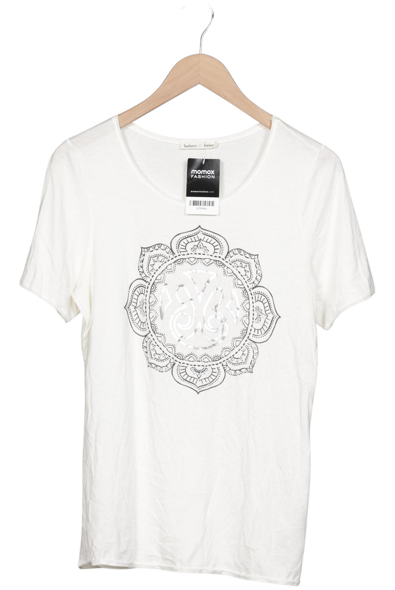 

Barbara Becker Damen T-Shirt, cremeweiß, Gr. 36