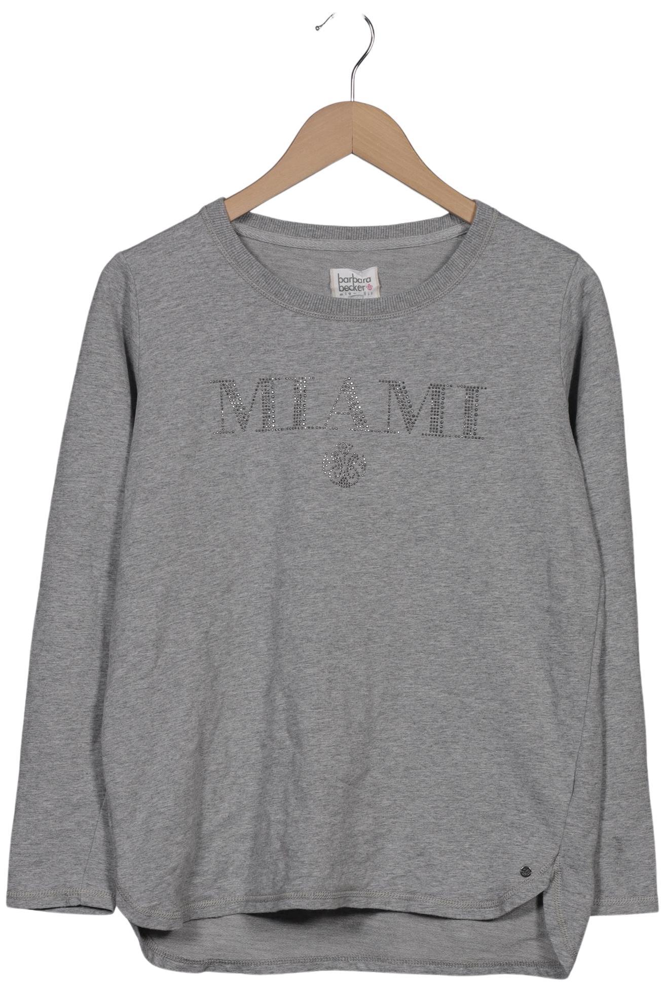

Barbara Becker Damen Langarmshirt, grau, Gr. 38