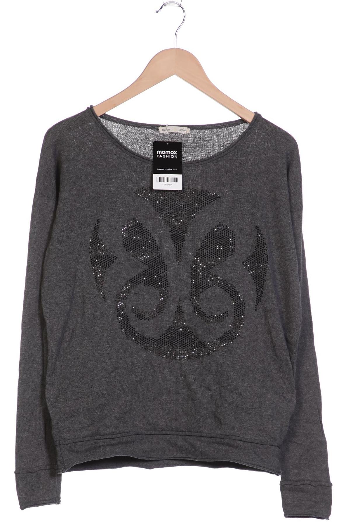 

Barbara Becker Damen Pullover, grau, Gr. 34