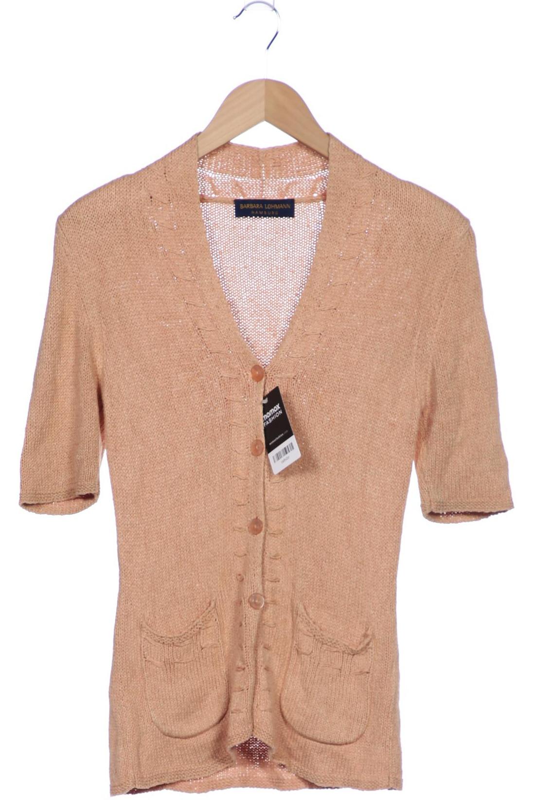 

Barbara Lohmann Damen Strickjacke, beige, Gr. 34