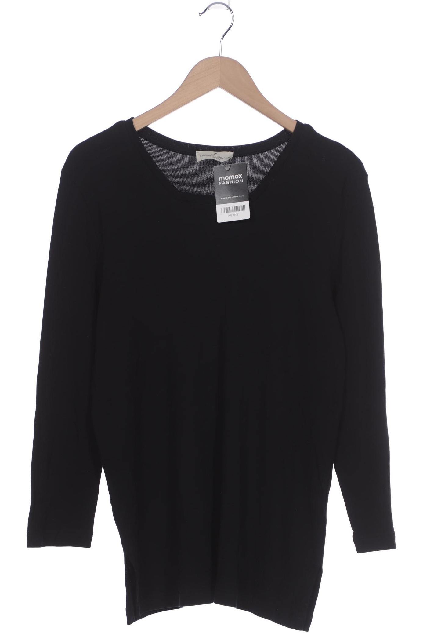 

Barbara Lohmann Damen Langarmshirt, schwarz, Gr. 44
