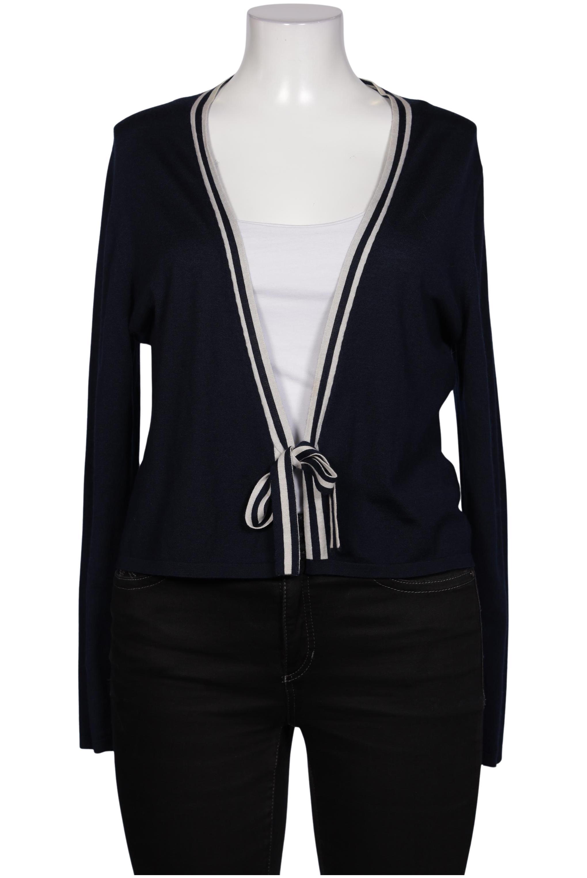 

Barbara Lohmann Damen Strickjacke, marineblau, Gr. 46