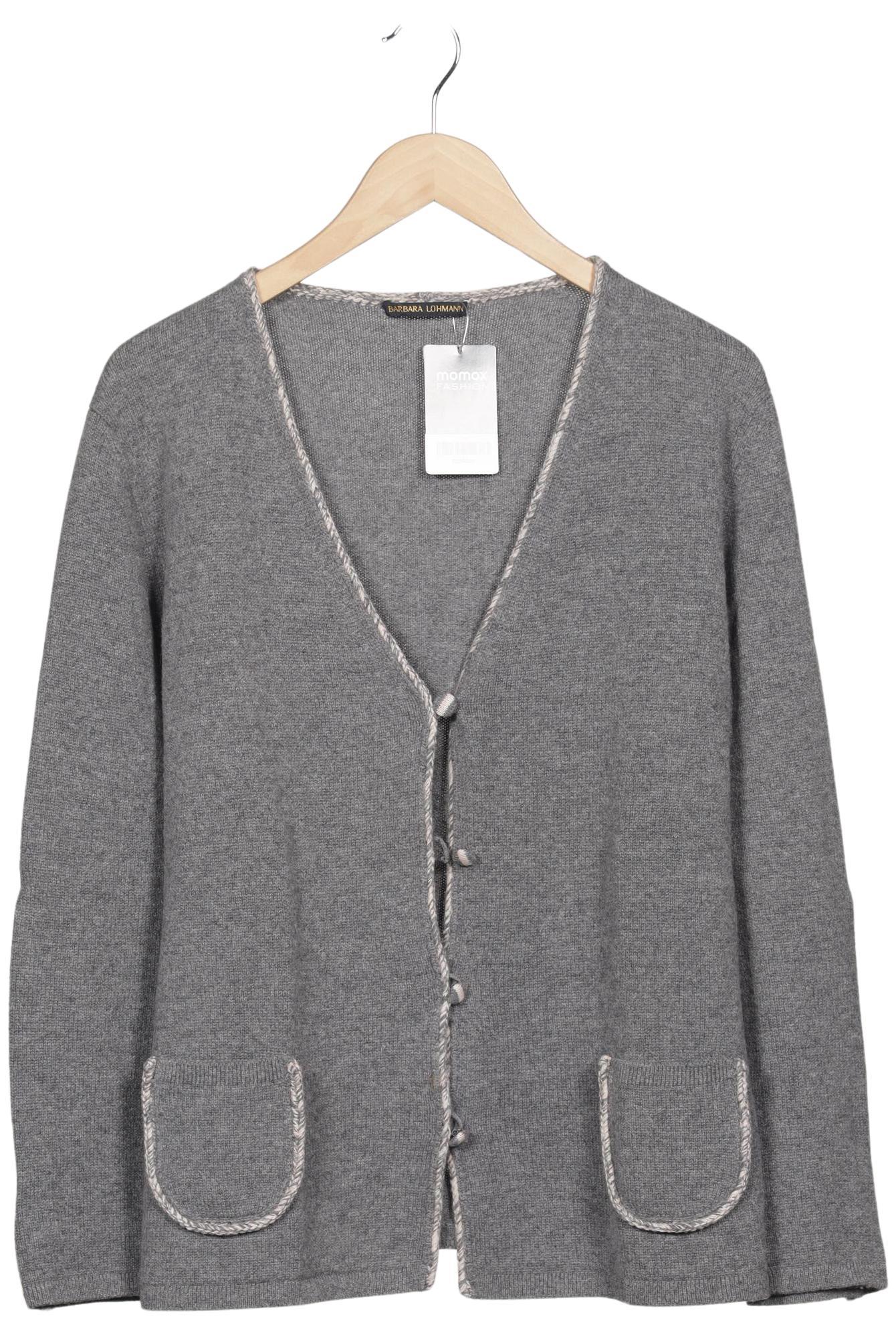 

Barbara Lohmann Damen Strickjacke, grau, Gr. 44