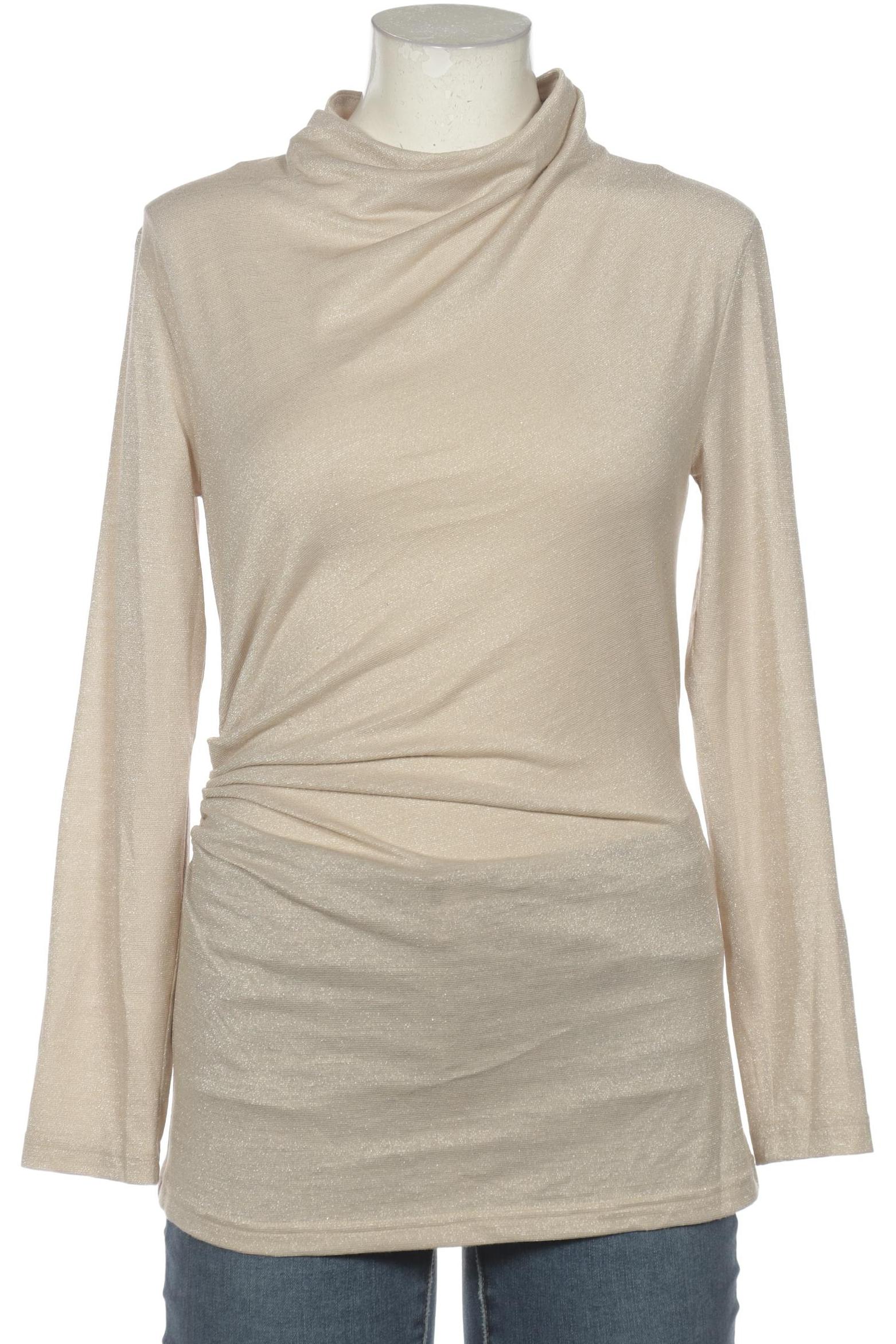 

Barbara Schwarzer Damen Langarmshirt, beige, Gr. 38