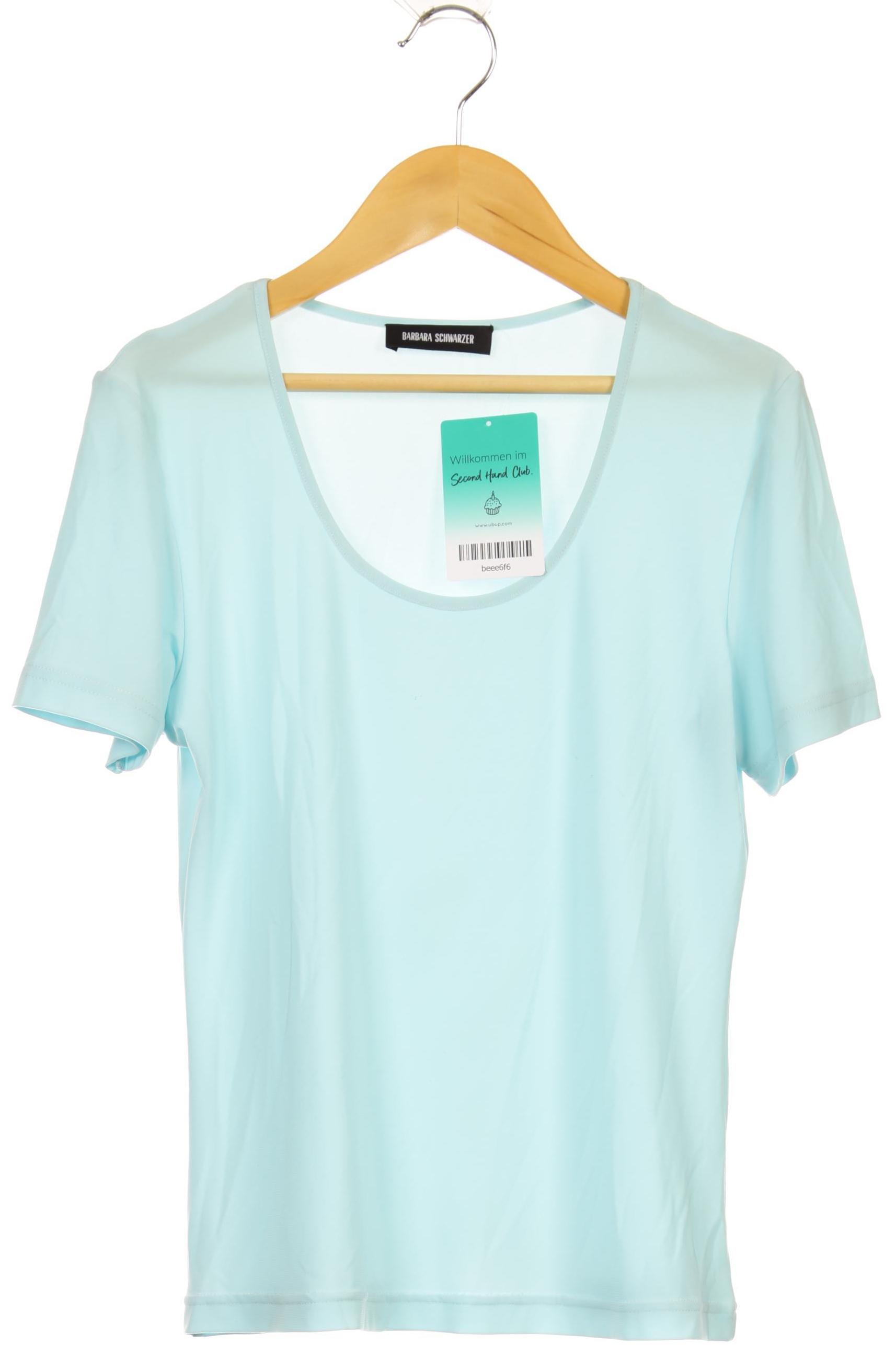 

Barbara Schwarzer Damen T-Shirt, blau, Gr. 36
