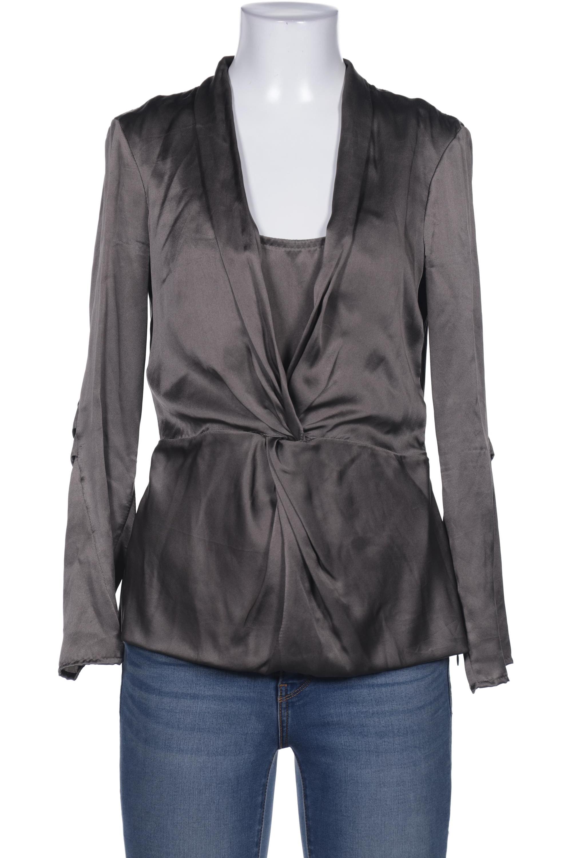 

Barbara Schwarzer Damen Bluse, grau, Gr. 36