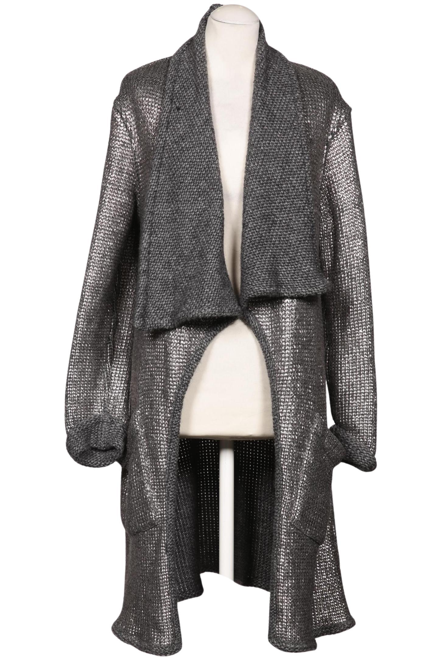 

Barbara Schwarzer Damen Strickjacke, grau, Gr. 40