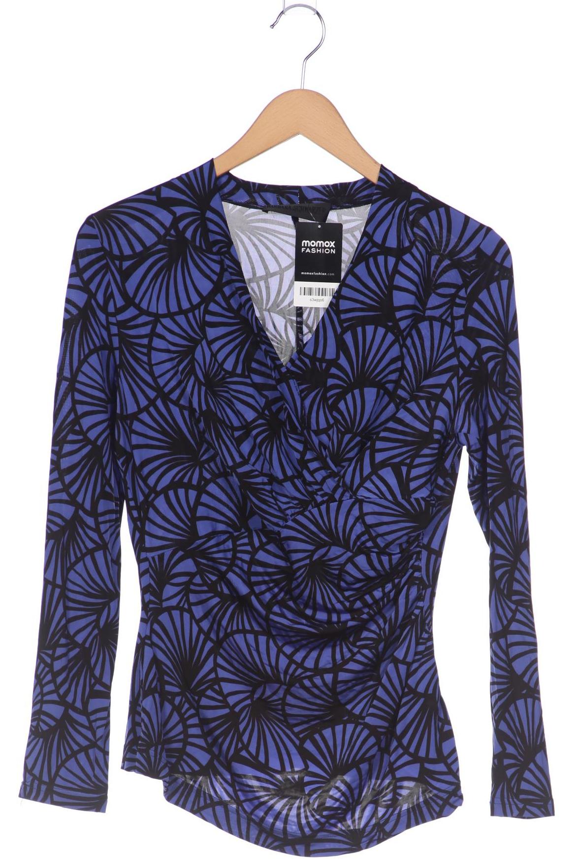 

Barbara Schwarzer Damen Langarmshirt, marineblau, Gr. 38