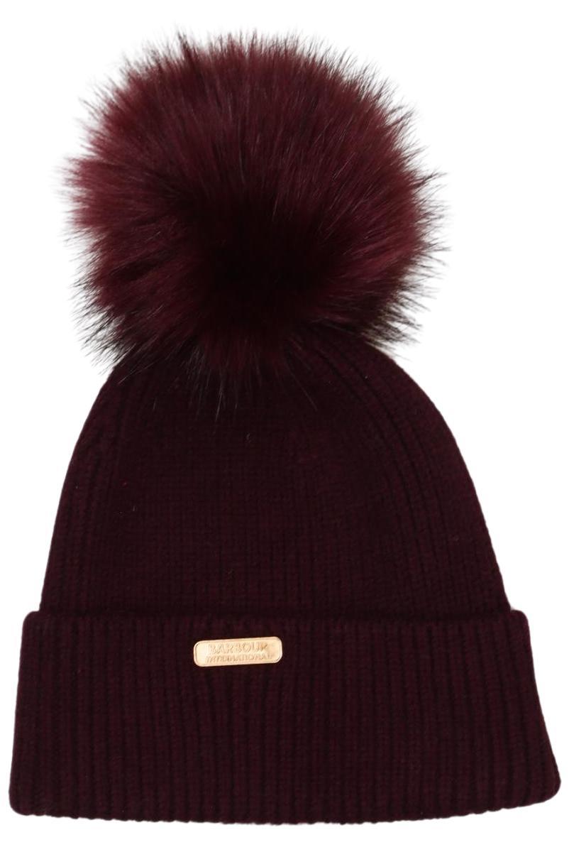 

Barbour Damen Hut/Mütze, bordeaux, Gr. uni