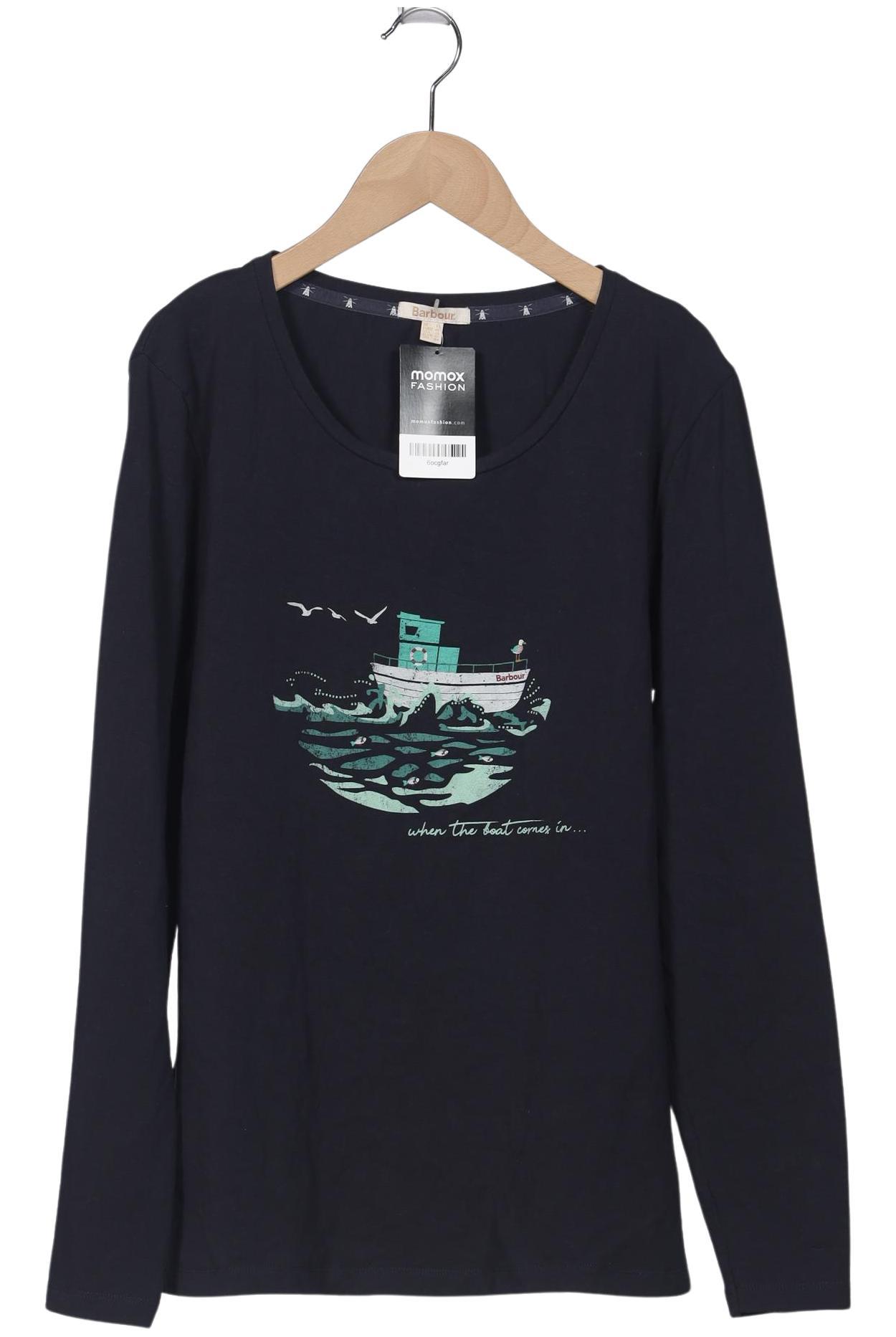 

Barbour Damen Langarmshirt, marineblau, Gr. 40