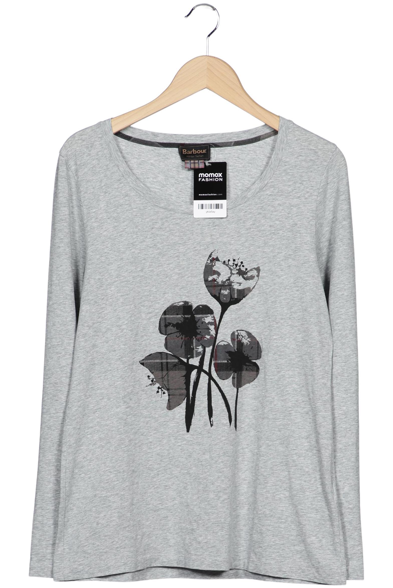 

Barbour Damen Langarmshirt, grau, Gr. 14