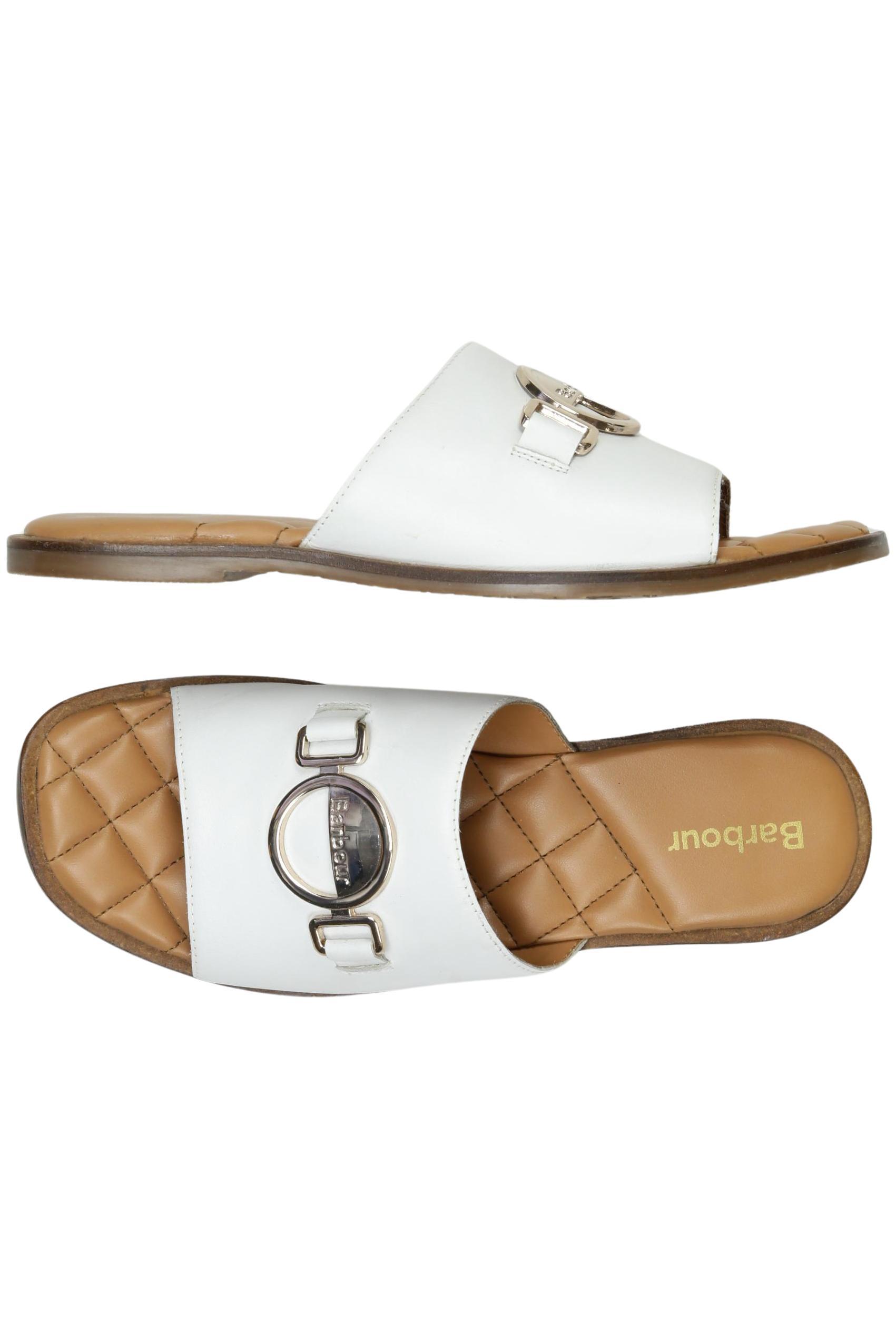 

Barbour Damen Sandale, weiß, Gr. 4