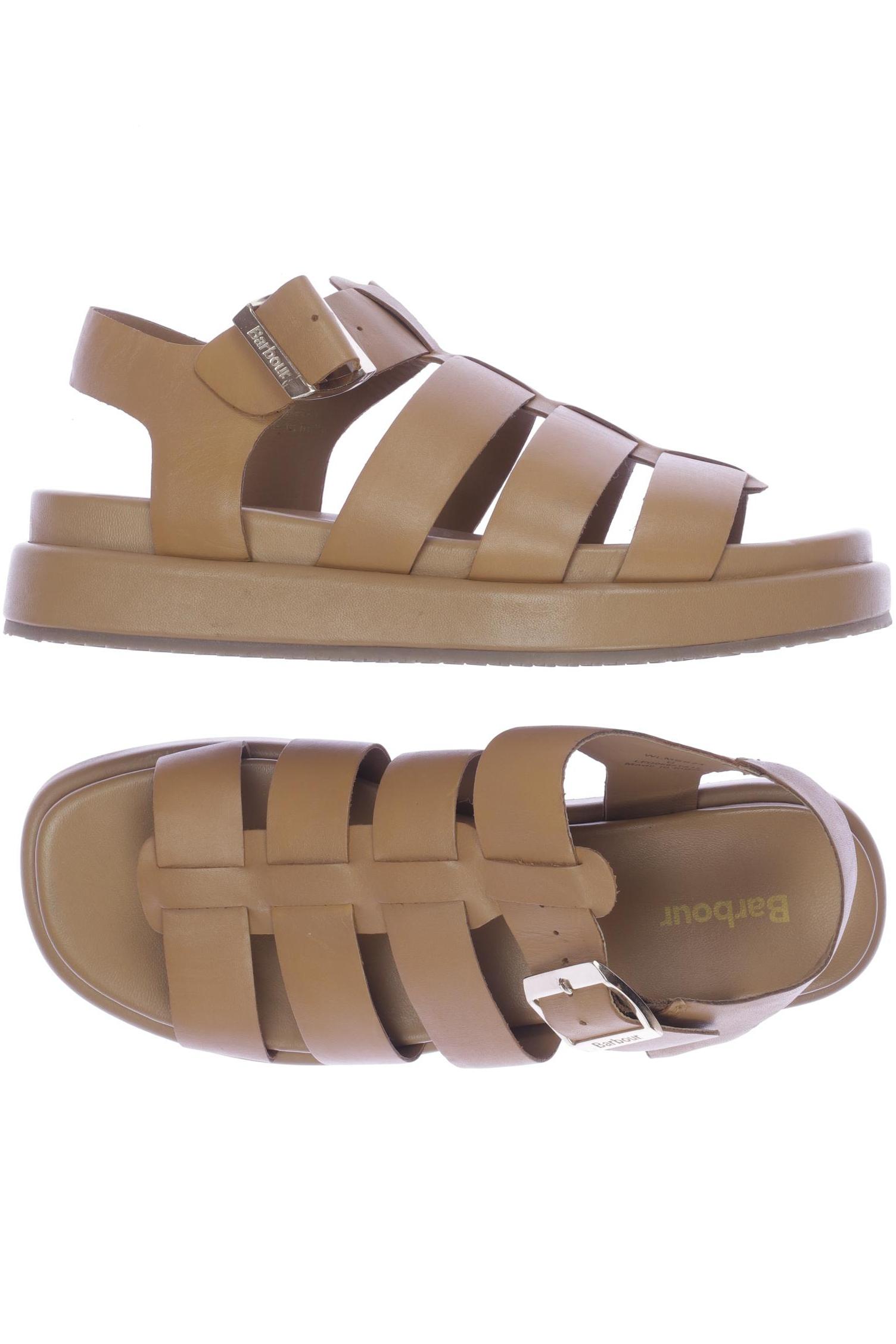 

Barbour Damen Sandale, beige, Gr. 6