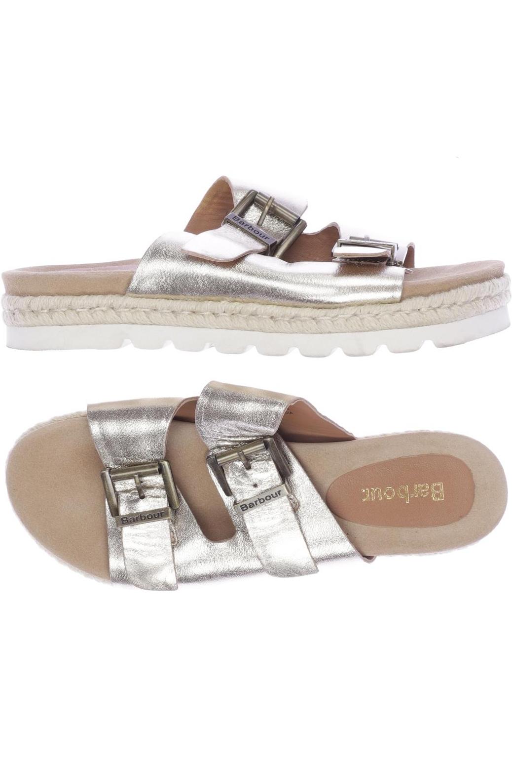 

Barbour Damen Sandale, gold, Gr. 5