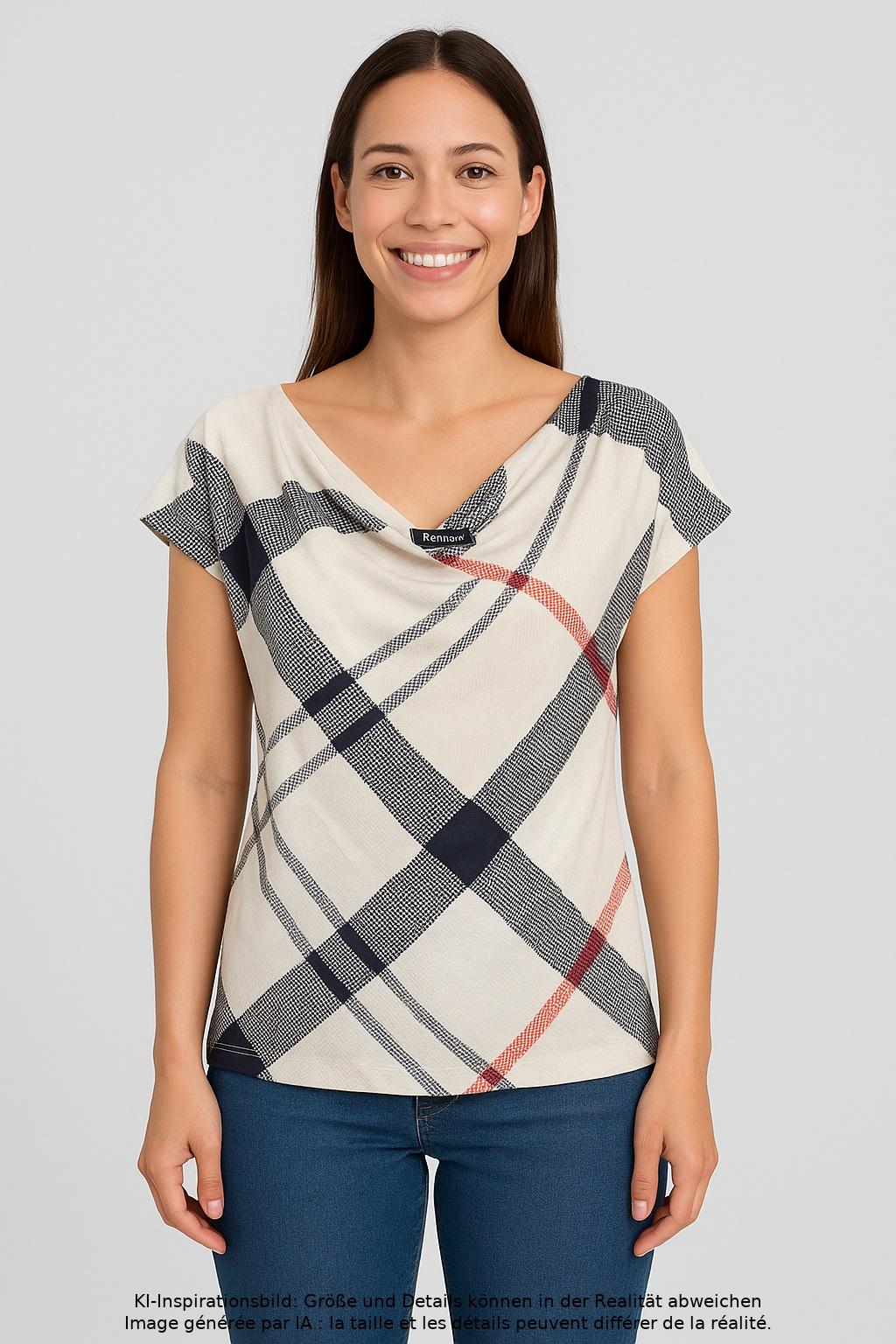 

Barbour Damen T-Shirt, mehrfarbig, Gr. 34