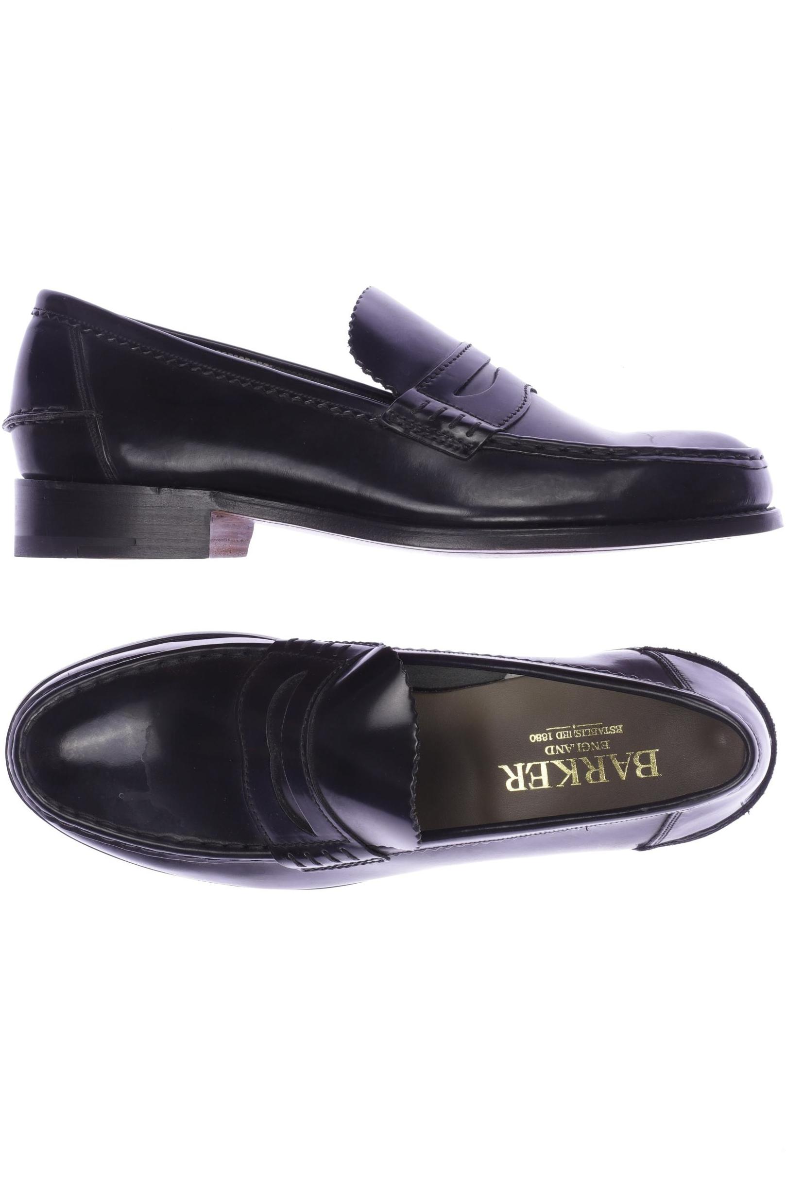

Barker Herren Halbschuh, schwarz, Gr. 8.5