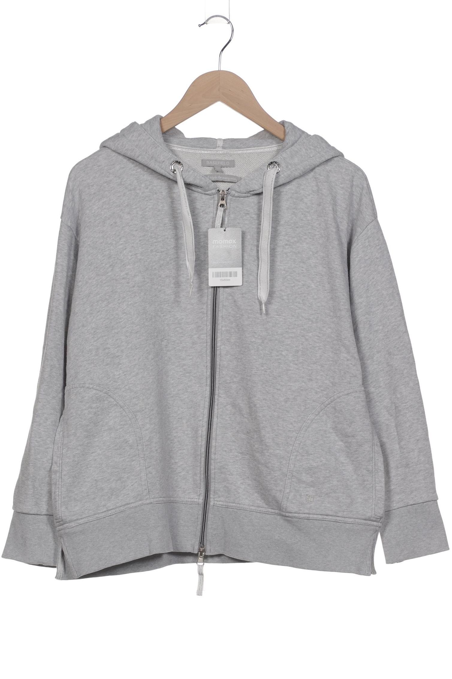 

Basefield Damen Kapuzenpullover, grau, Gr. 44