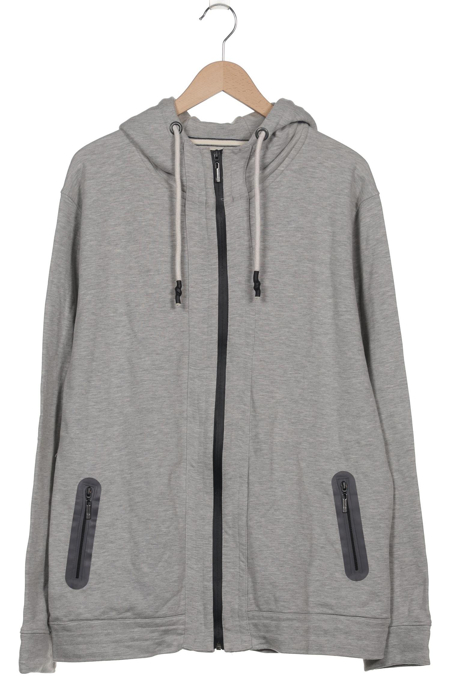 

Basefield Herren Kapuzenpullover, grau, Gr. 56