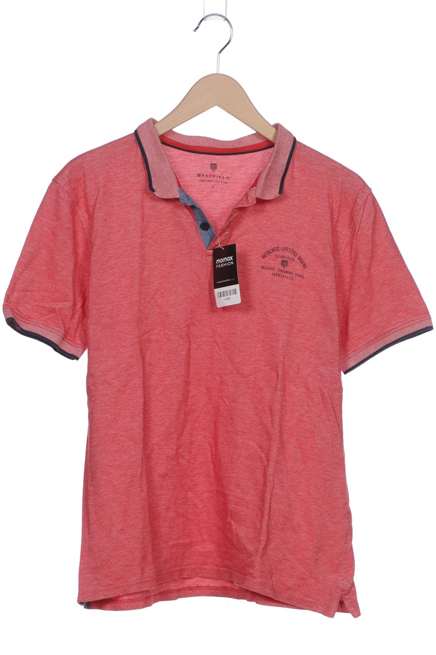 Thumbnail - Basefield Herren Poloshirt, rot, Gr. 52