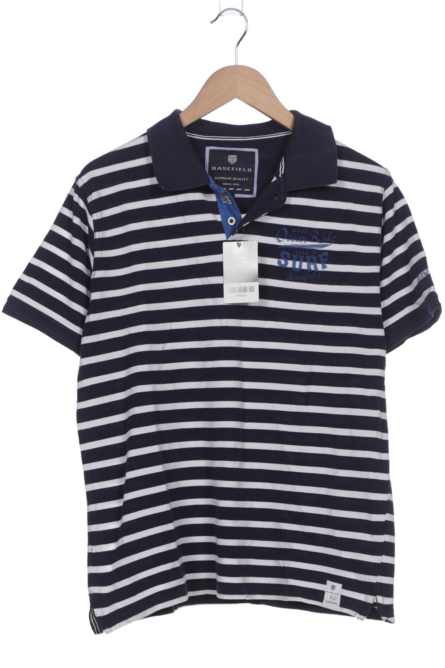 Thumbnail - Basefield Herren Poloshirt, marineblau, Gr. 52