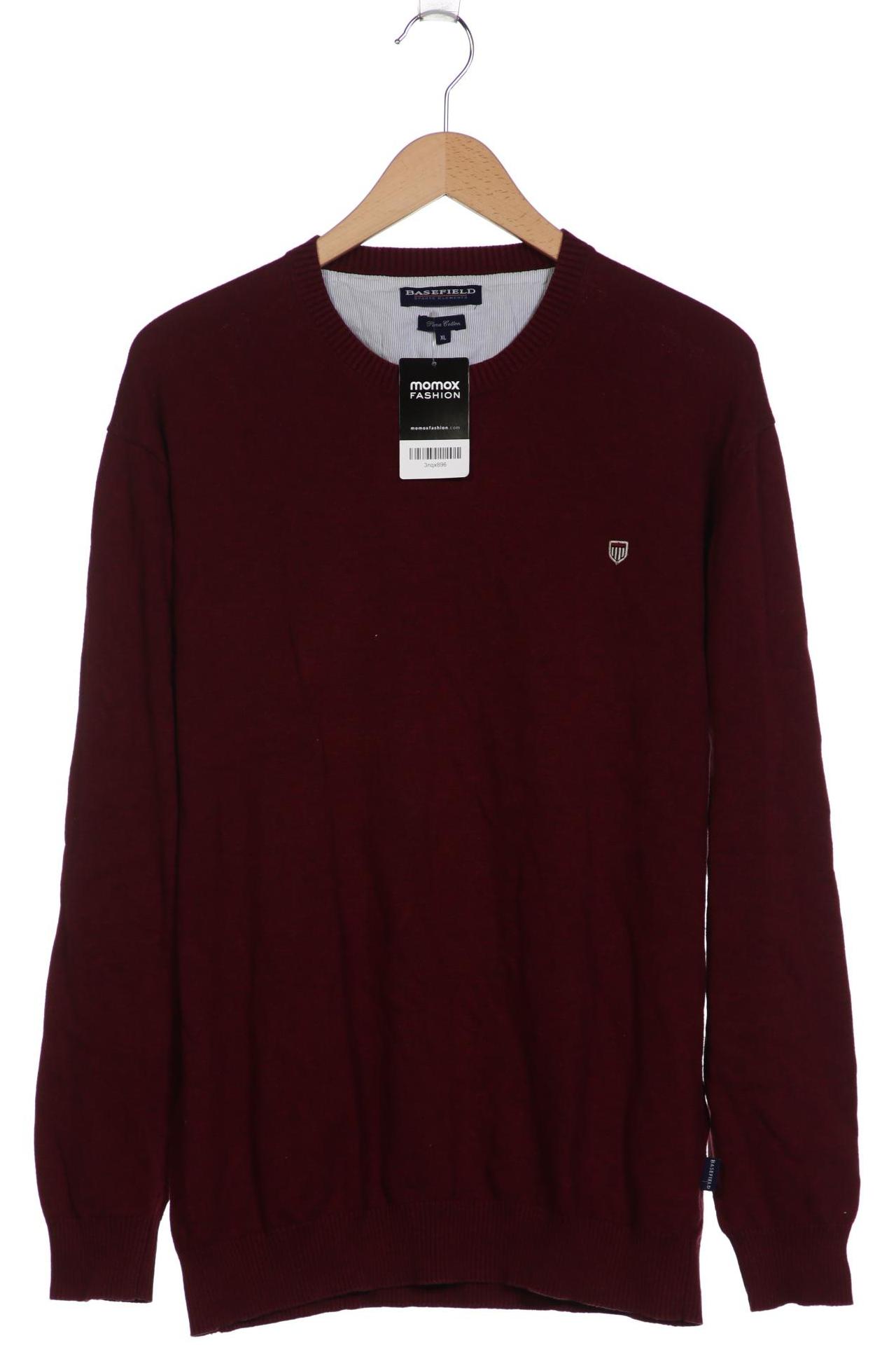Thumbnail - Basefield Herren Pullover, bordeaux, Gr. 54