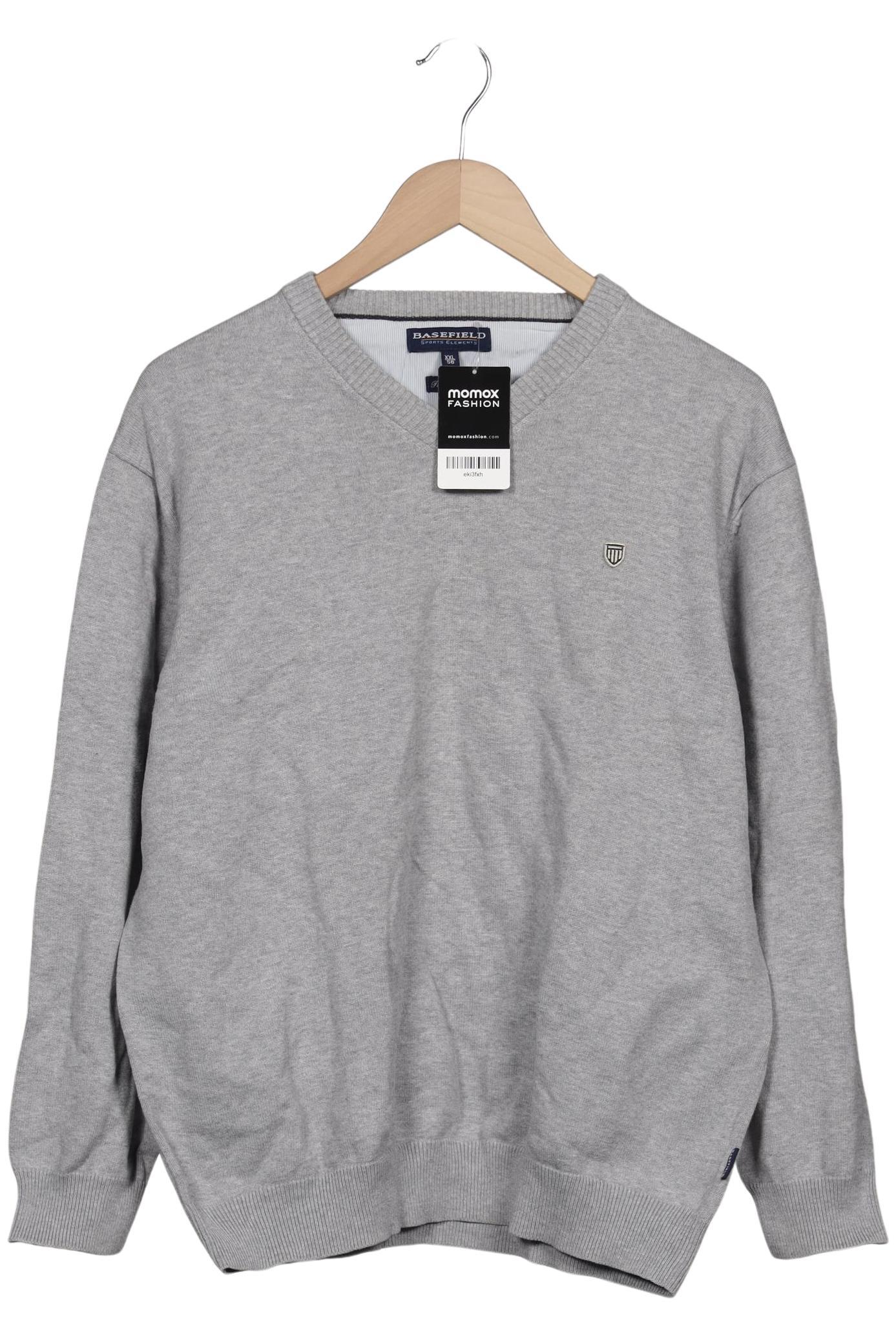 Thumbnail - Basefield Herren Pullover, grau, Gr. 56