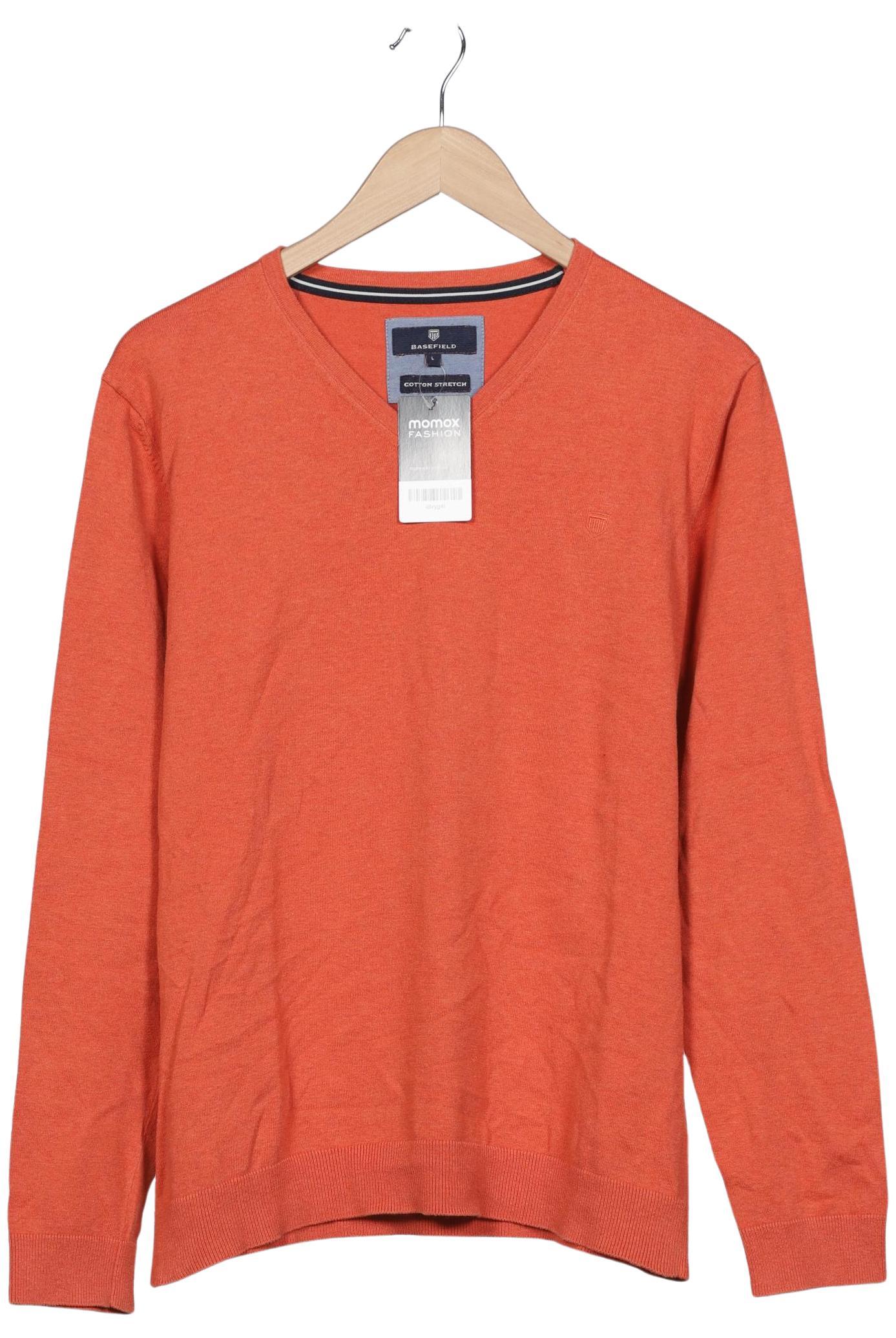 Thumbnail - Basefield Herren Pullover, orange, Gr. 52