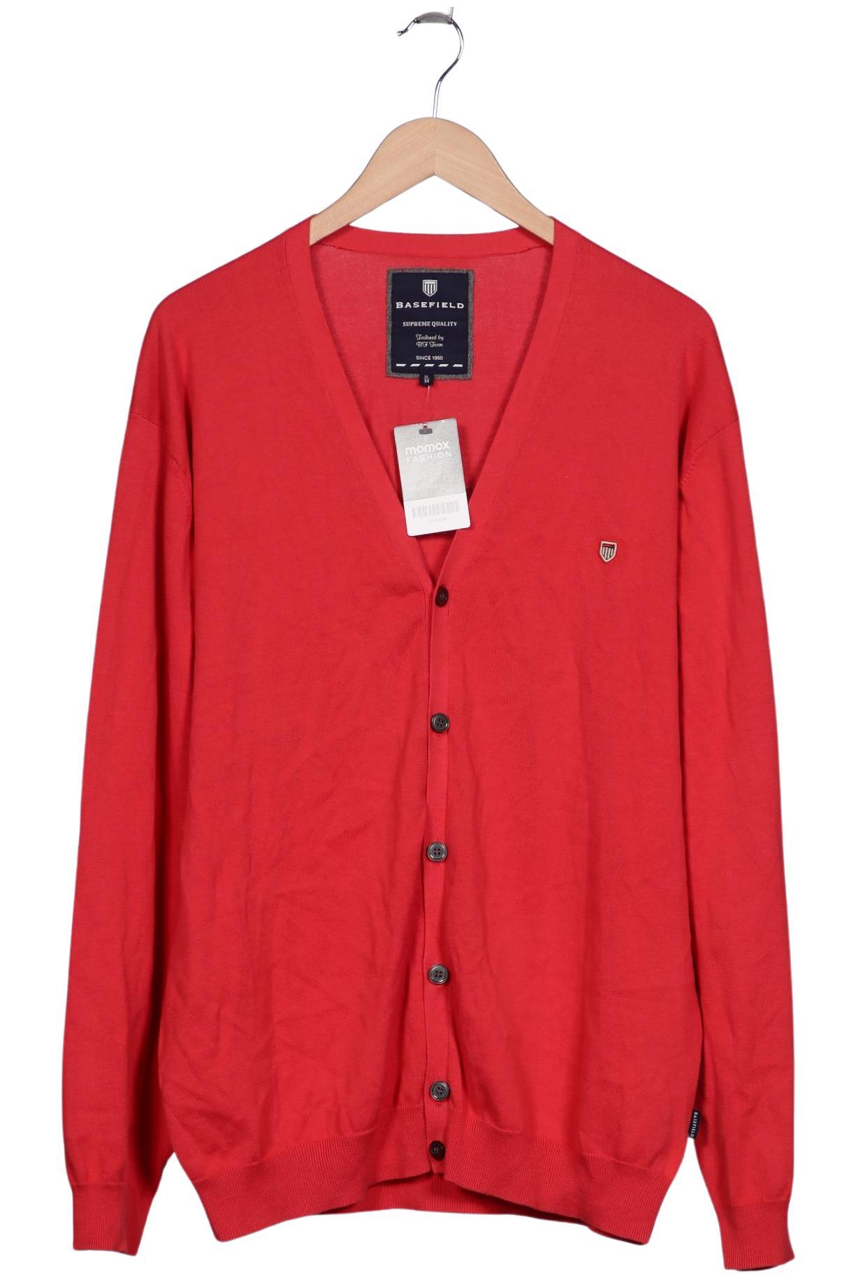 

Basefield Herren Strickjacke, rot, Gr. 54