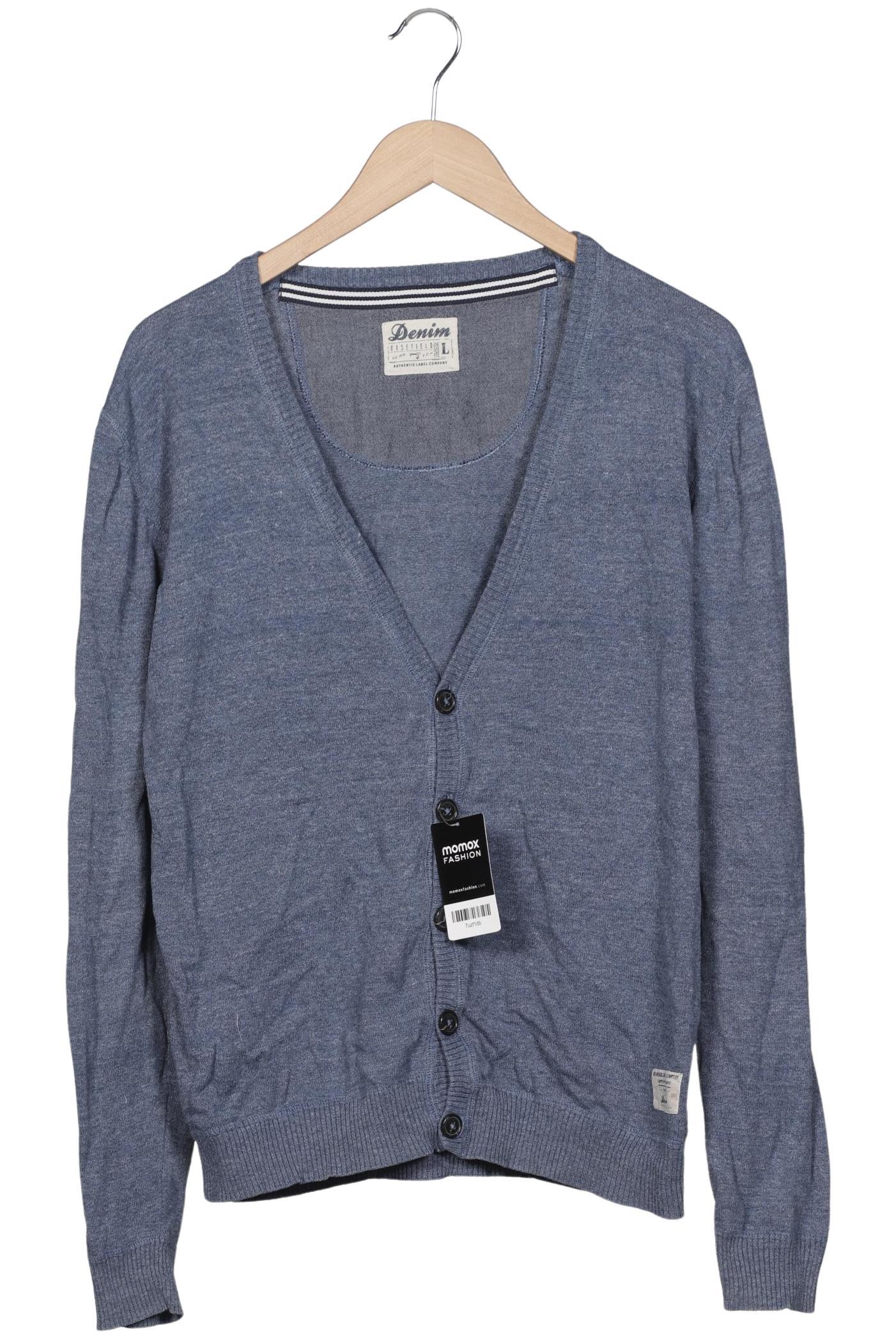 

Basefield Herren Strickjacke, blau, Gr. 52