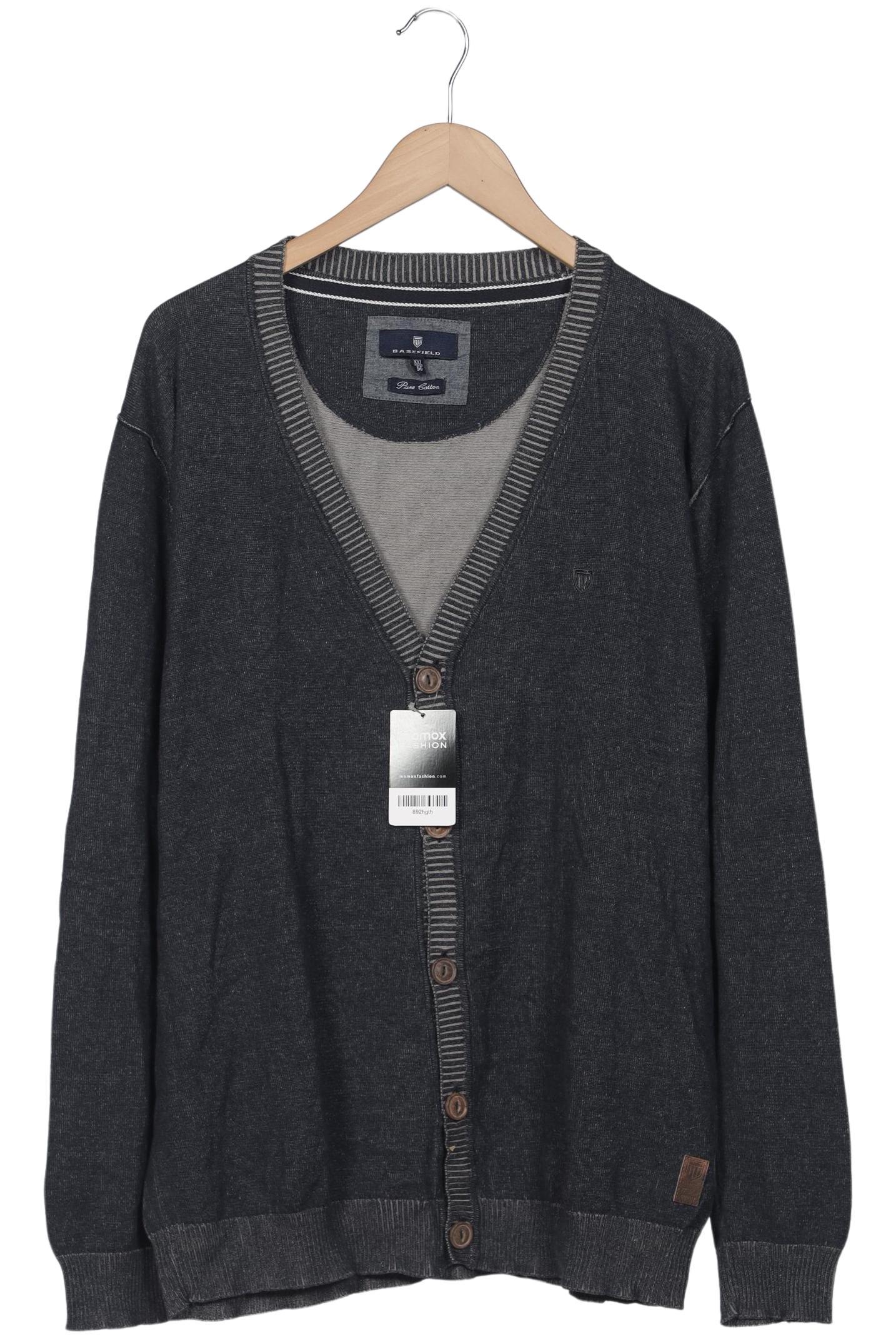 

Basefield Herren Strickjacke, grau, Gr. 56