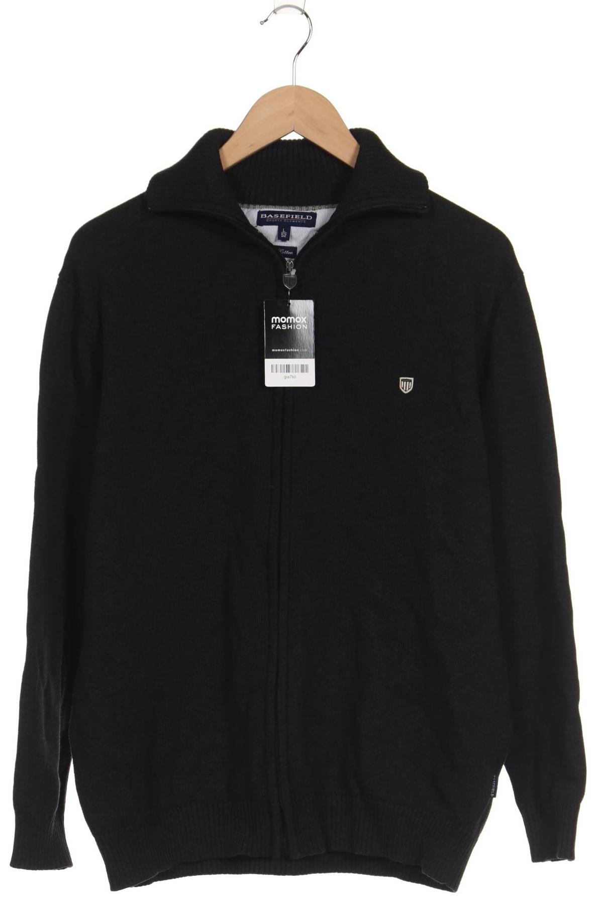 

Basefield Herren Strickjacke, schwarz, Gr. 52