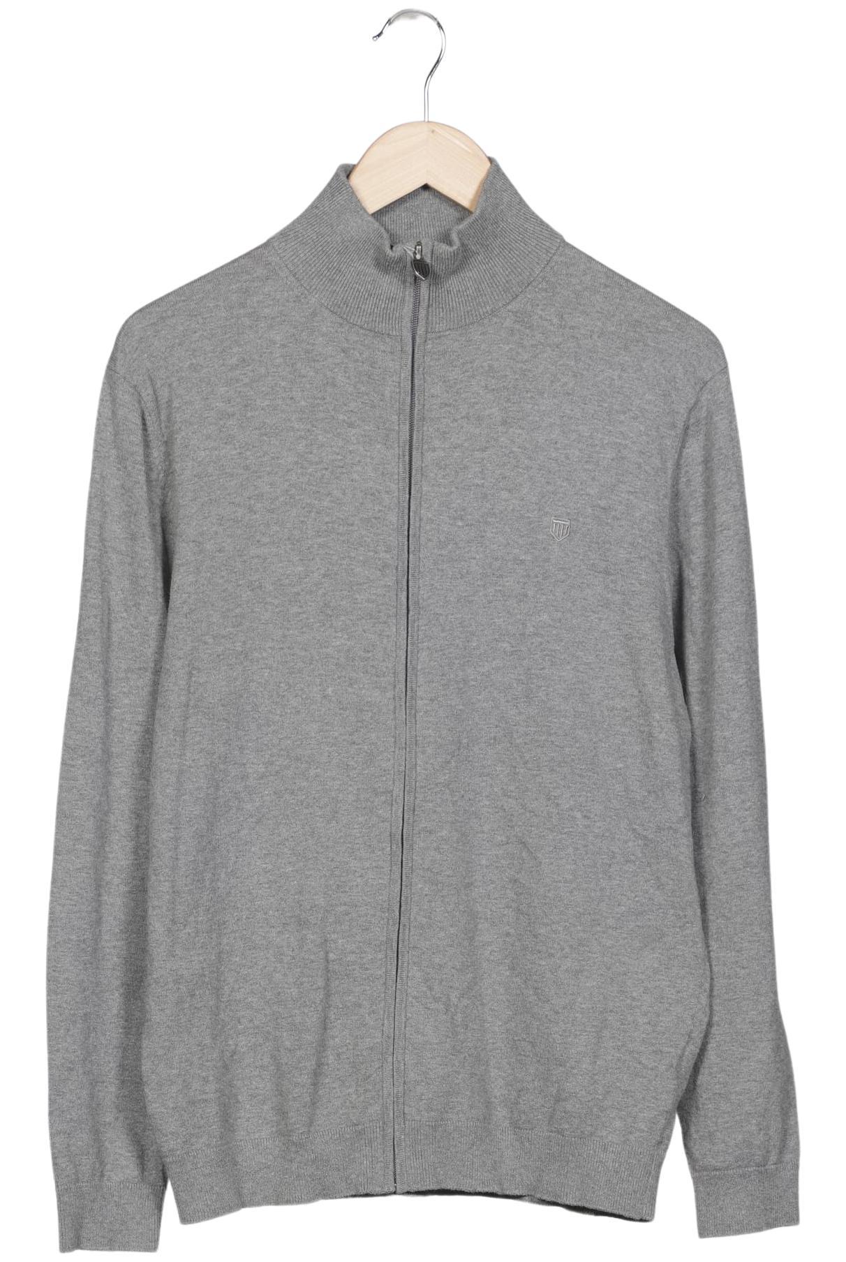 Thumbnail - Basefield Herren Strickjacke, grau, Gr. 48