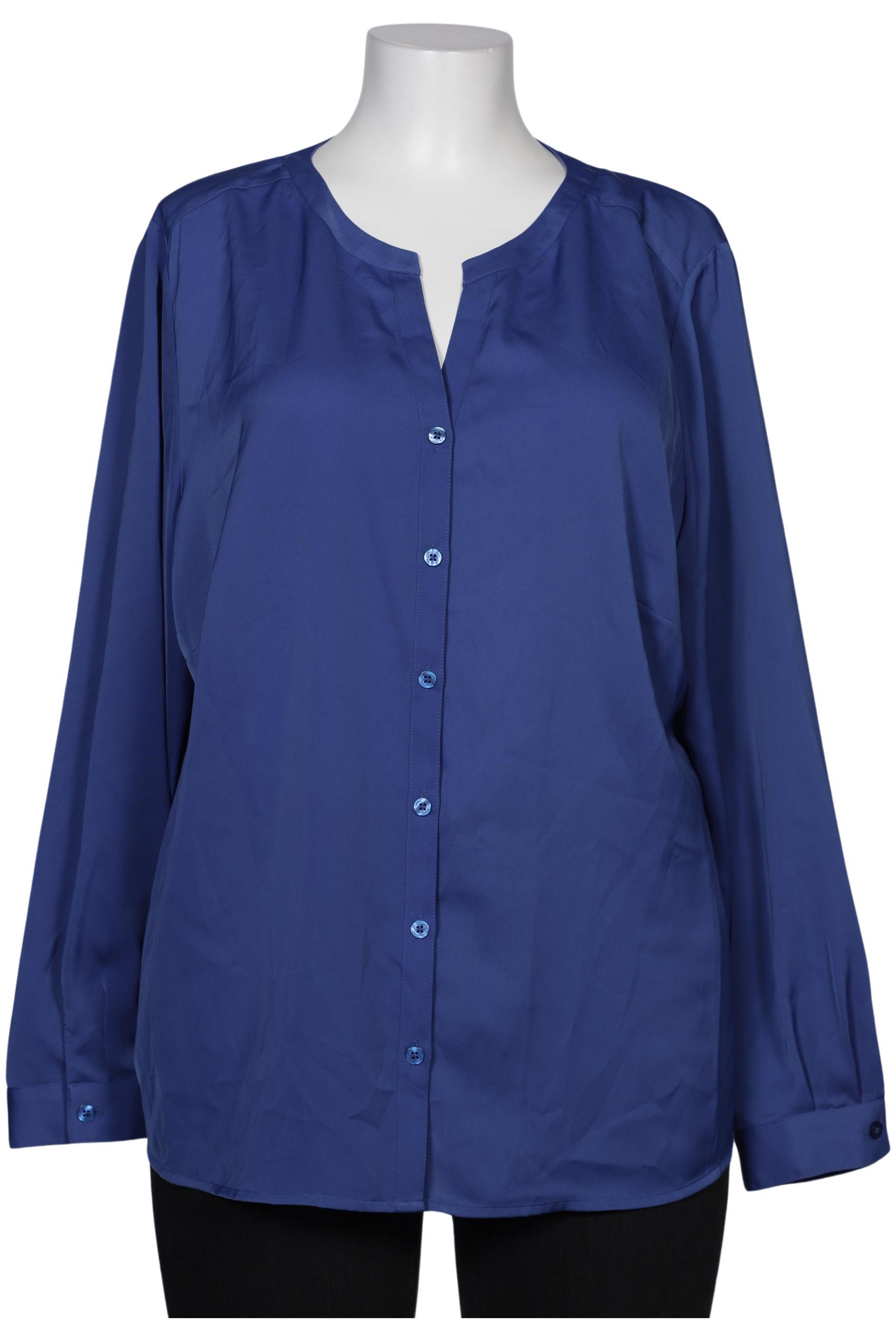 

Basler Damen Bluse, blau, Gr. 48