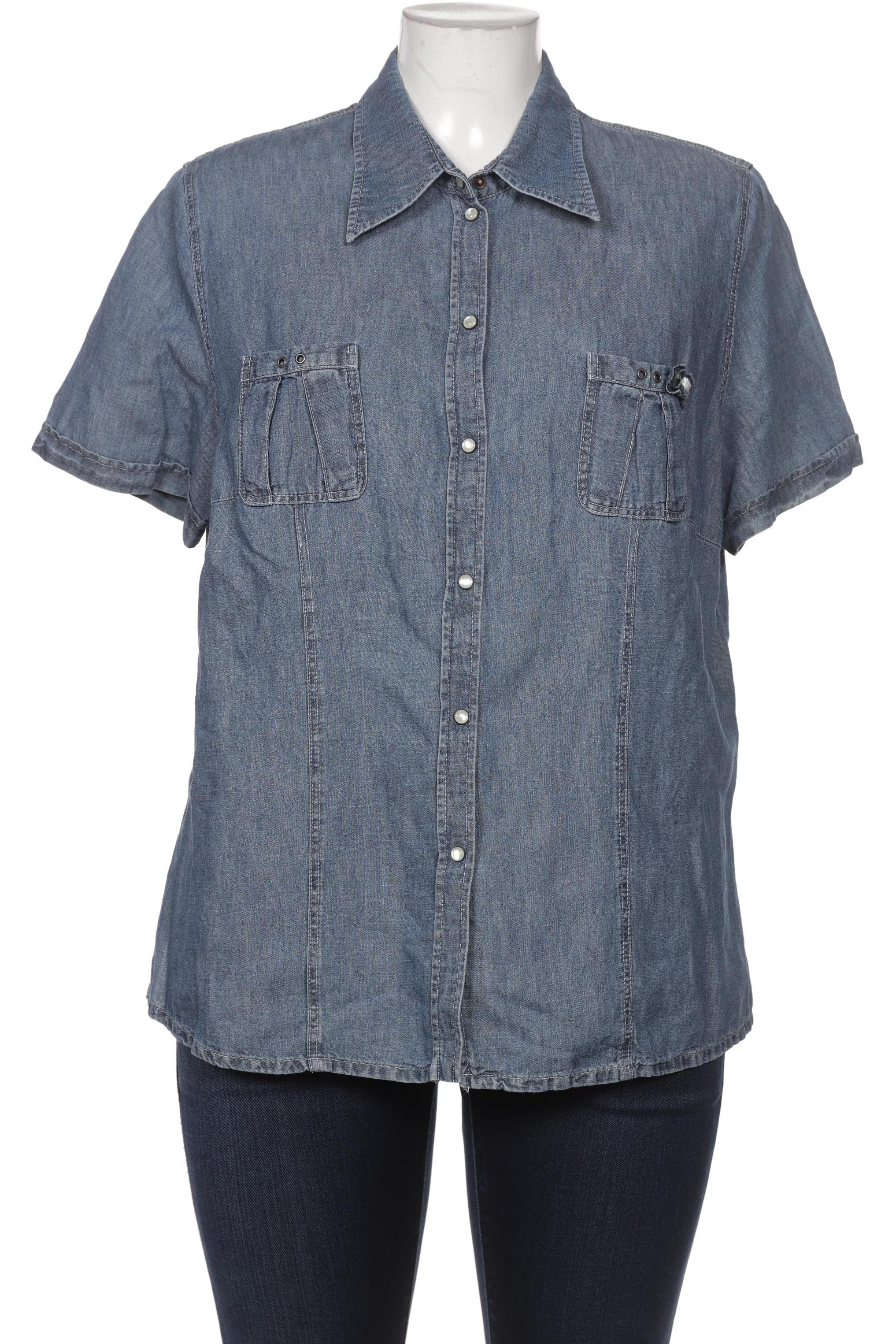 

Basler Damen Bluse, blau, Gr. 46